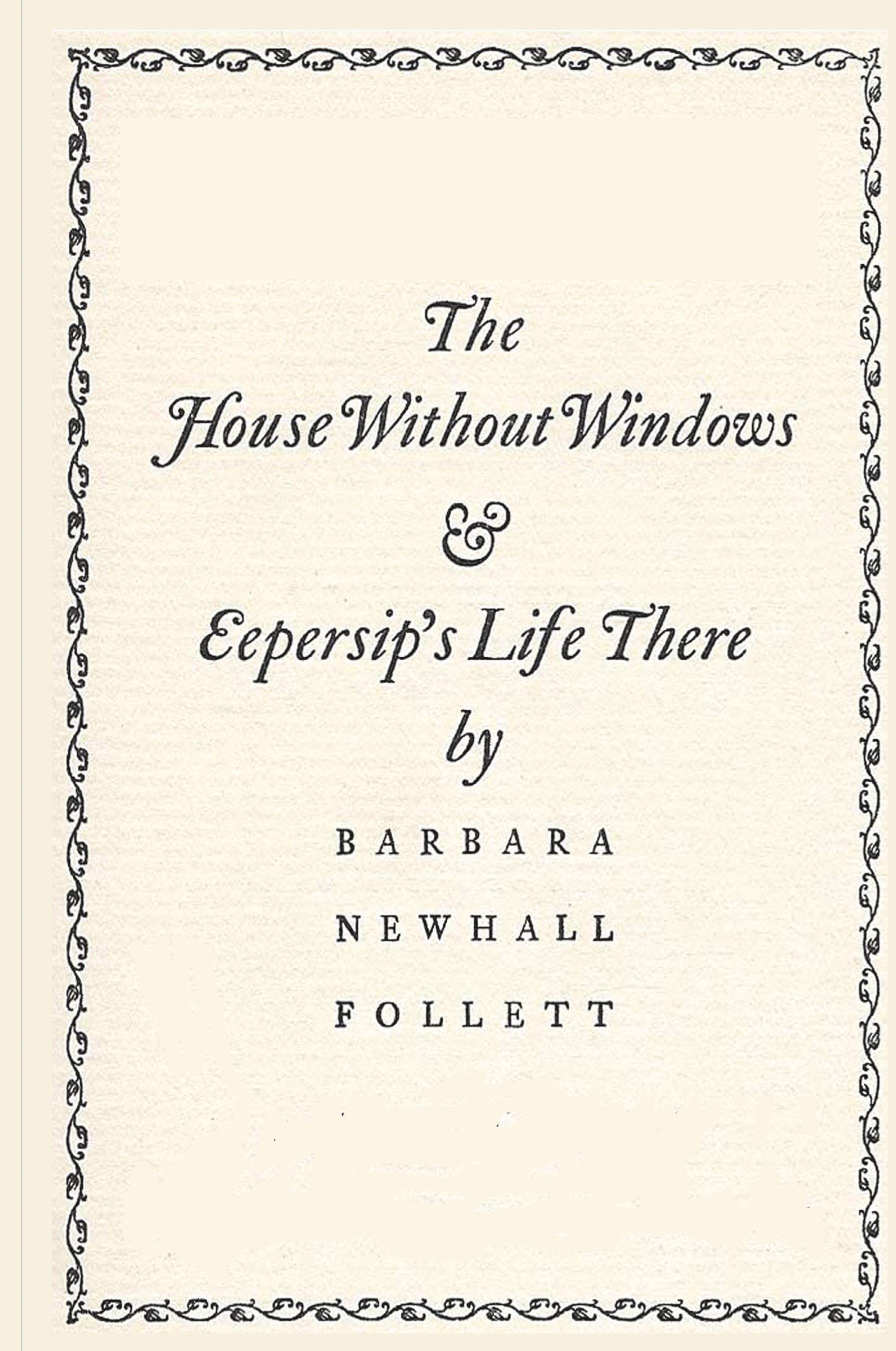 Vorderes Coverbild The House Without Windows