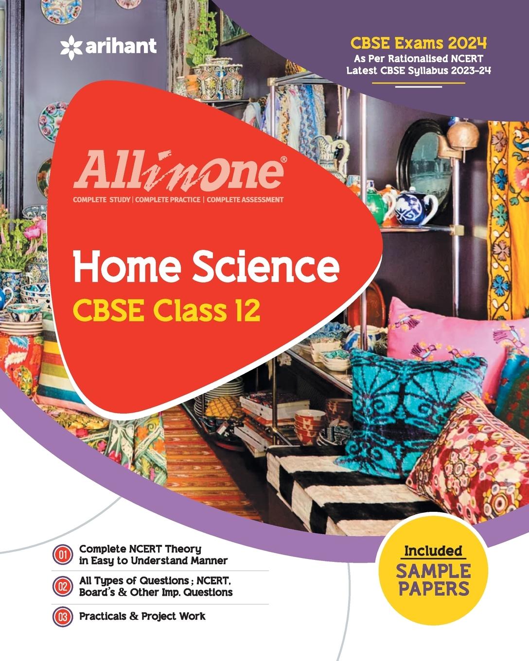 Vorderes Coverbild All In One Class 12th Home Science for CBSE Exam 2024