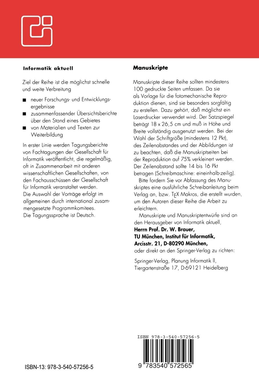 Rückseitencover Informatik als Schlüssel zur Qualifikation