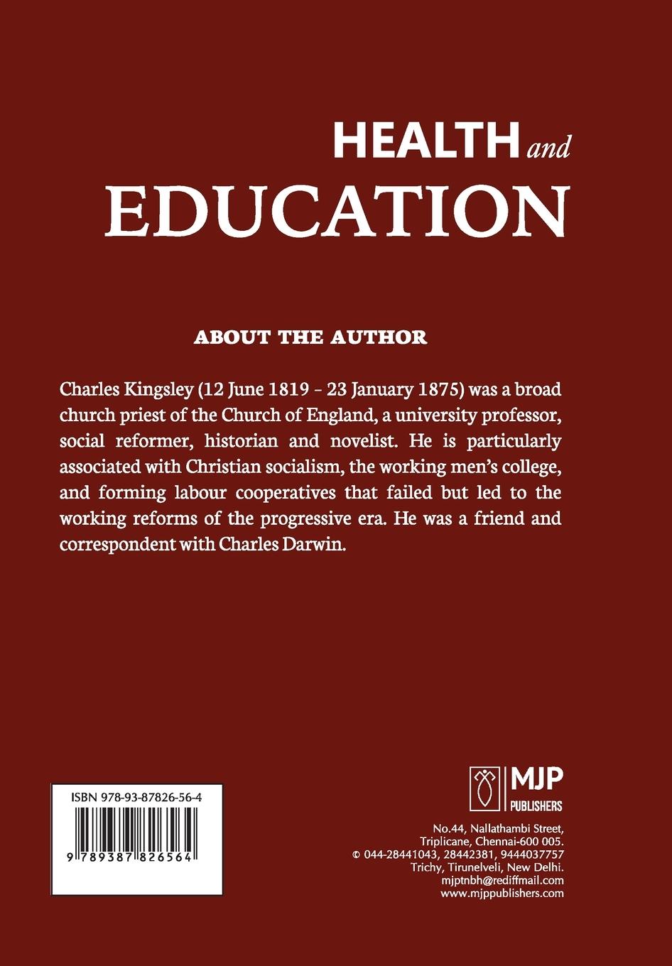 Rückseitencover HEALTH AND EDUCATION