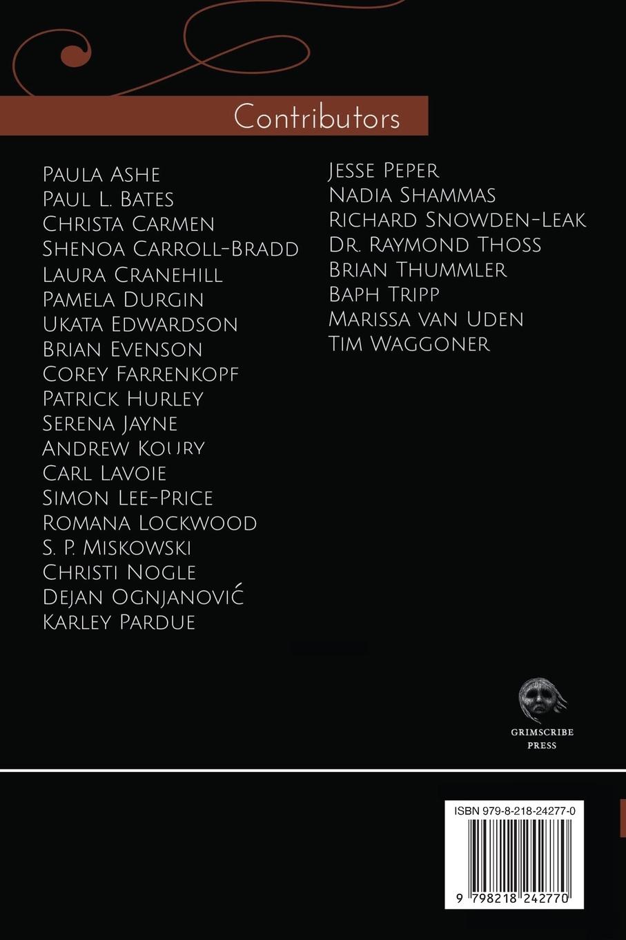 Rückseitencover Vastarien