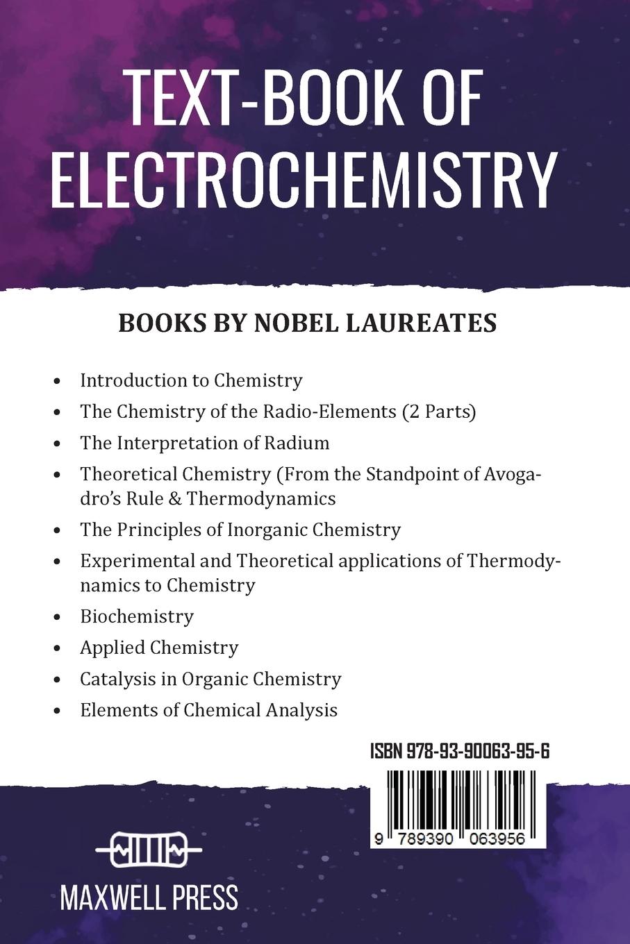 Rückseitencover Textbook of Electrochemistry