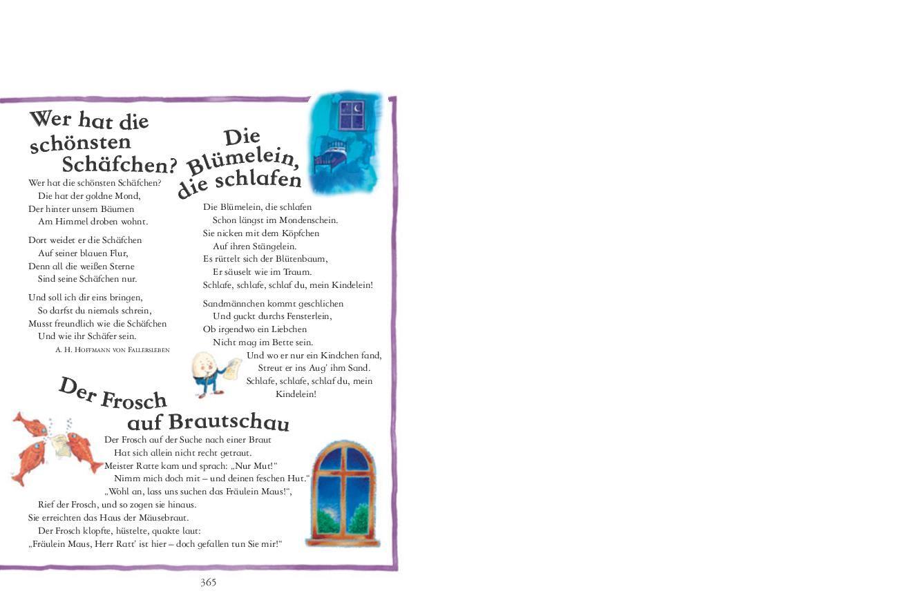 Beispielinhalt (Bild) 365 Geschichten für Mädchen  | Vorlesebuch für Kinder ab 3 Jahren