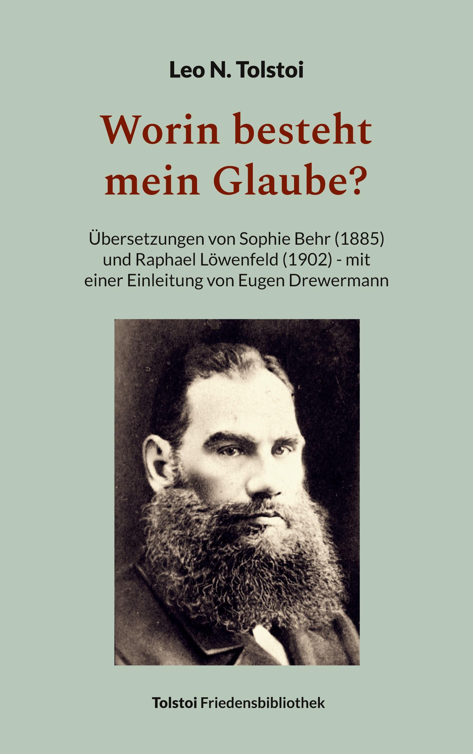 Vorderes Coverbild Worin besteht mein Glaube?