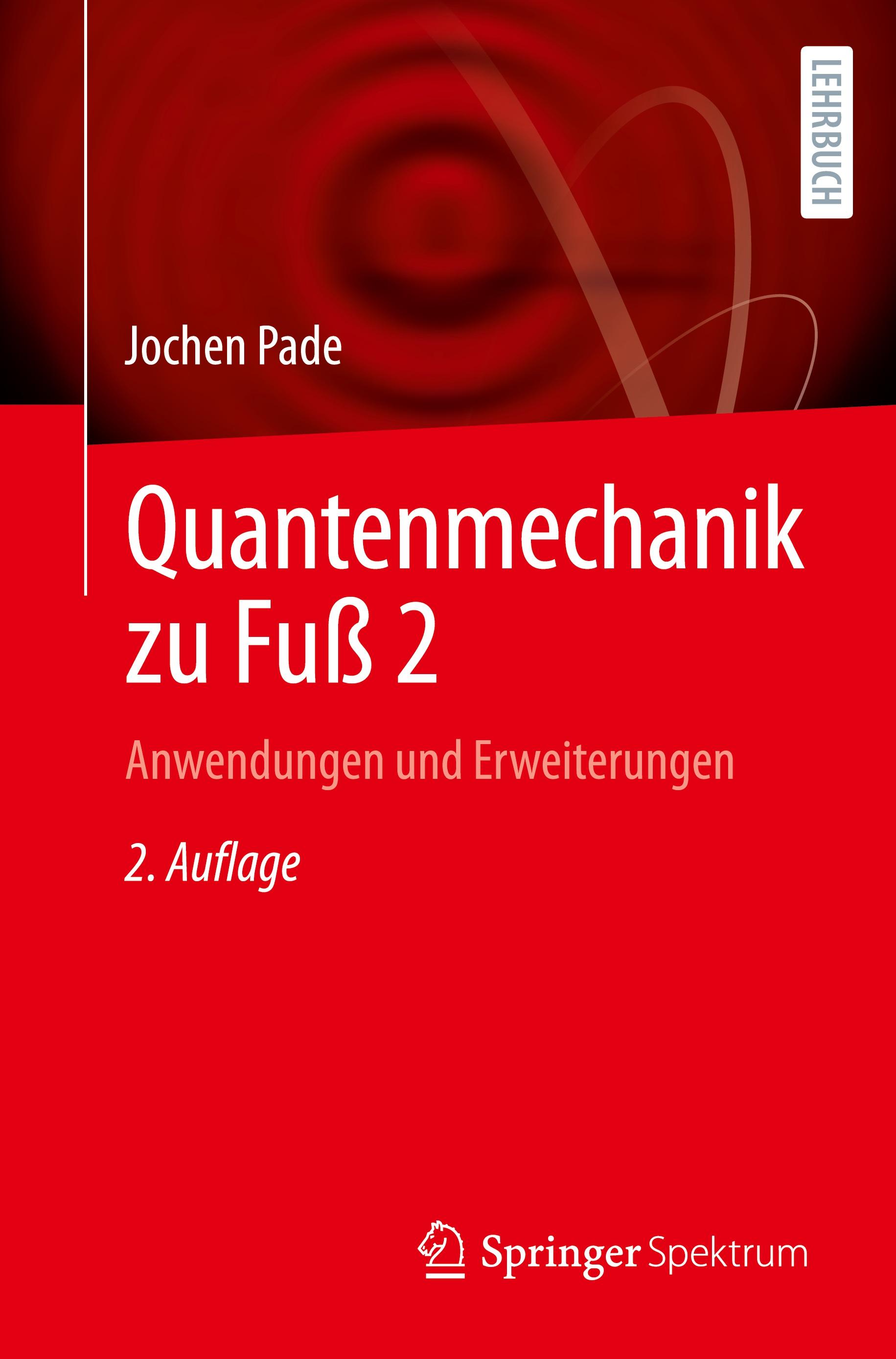 Vorderes Coverbild Quantenmechanik zu Fuß 2