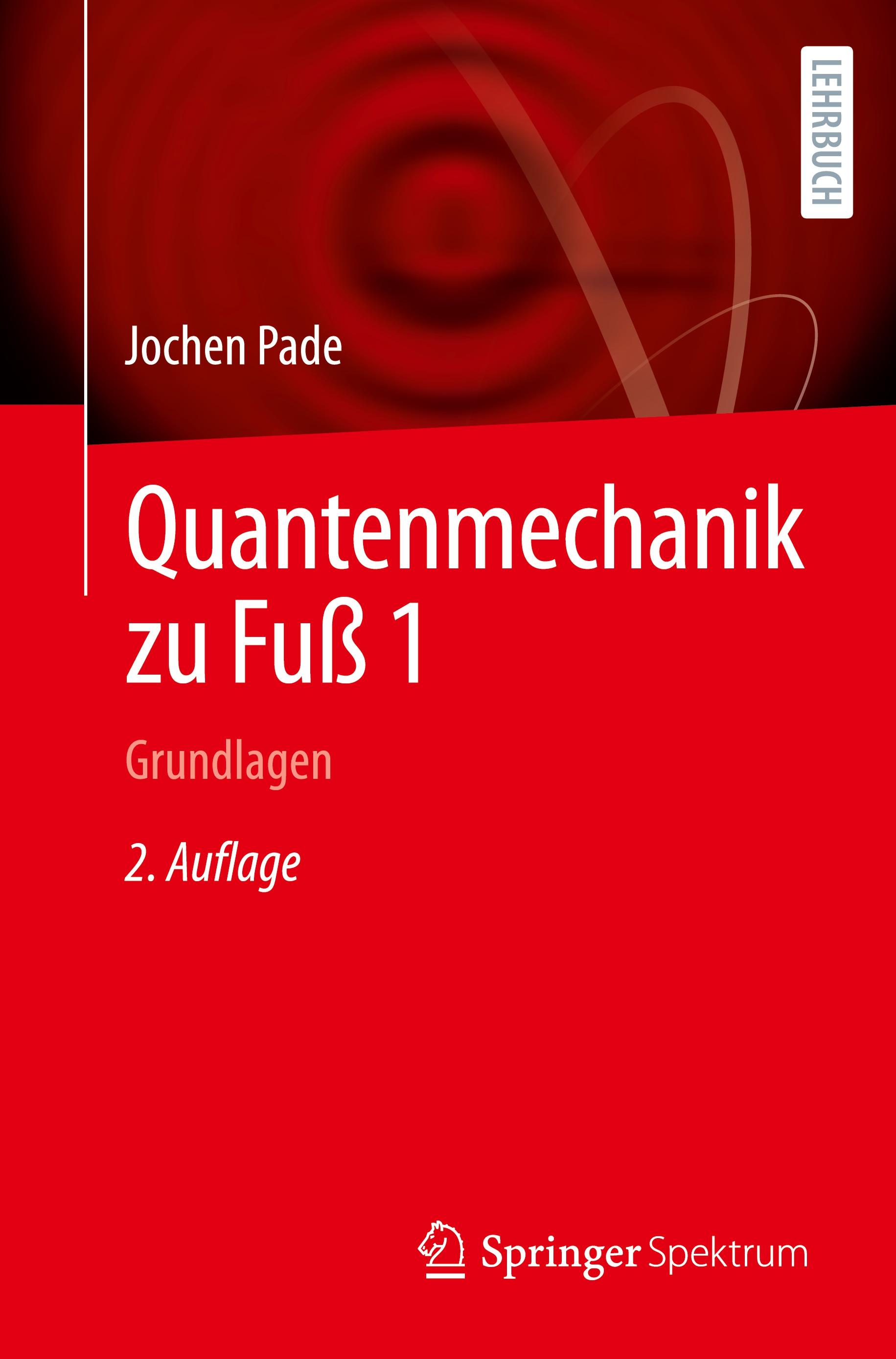 Vorderes Coverbild Quantenmechanik zu Fuß 1