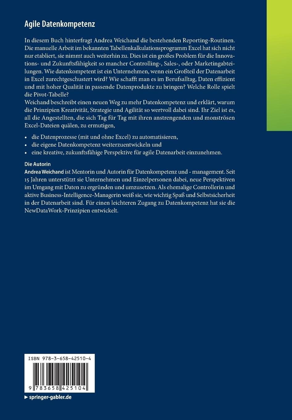 Rückseitencover Agile Datenkompetenz