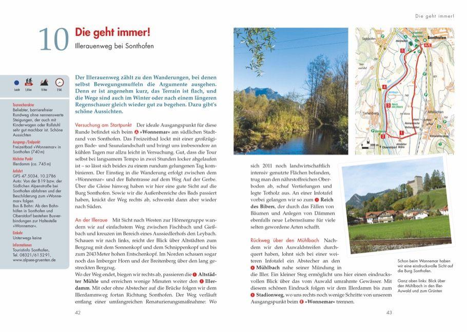 Beispielinhalt (Bild) Wanderungen für Senioren Allgäu