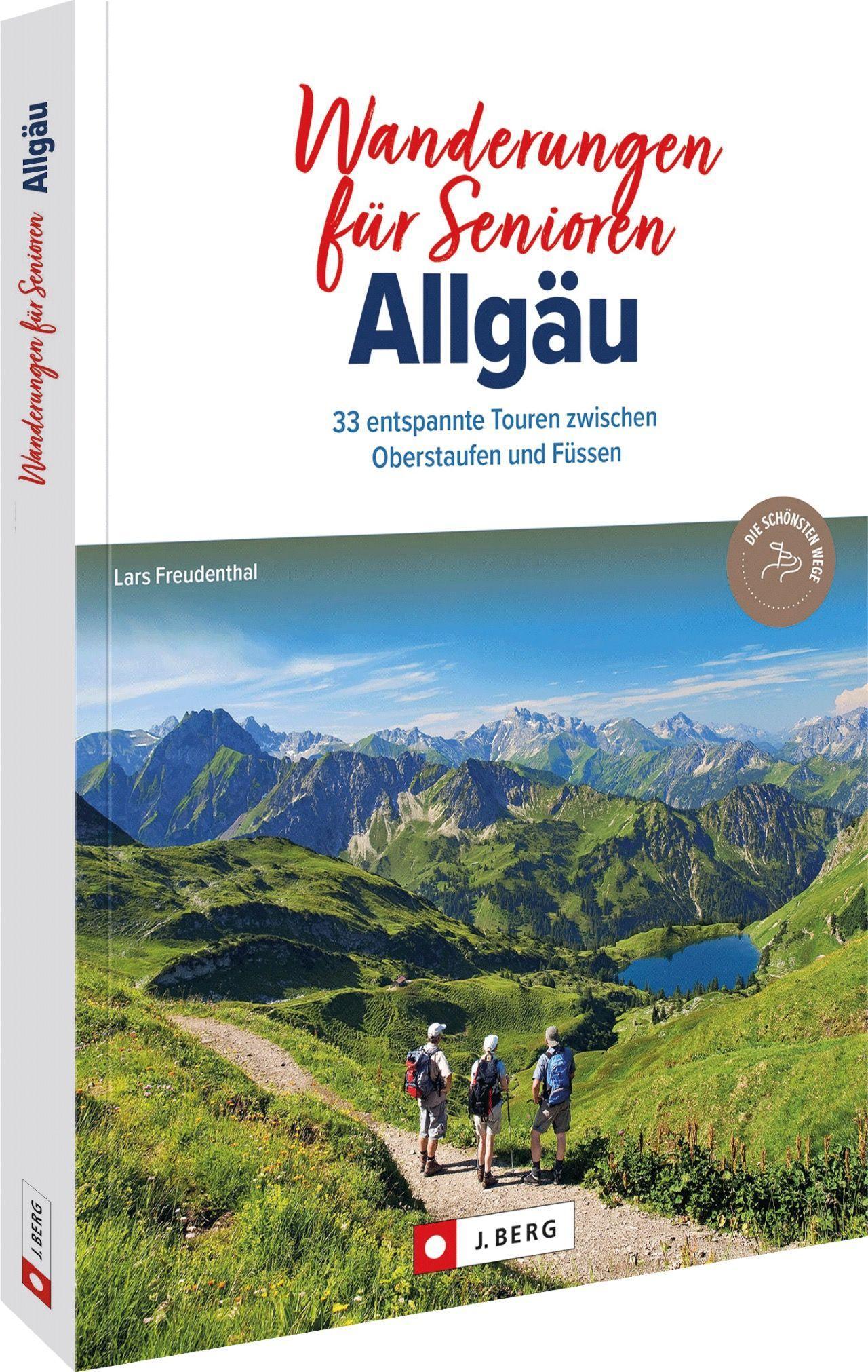 Vorderes Coverbild Wanderungen für Senioren Allgäu