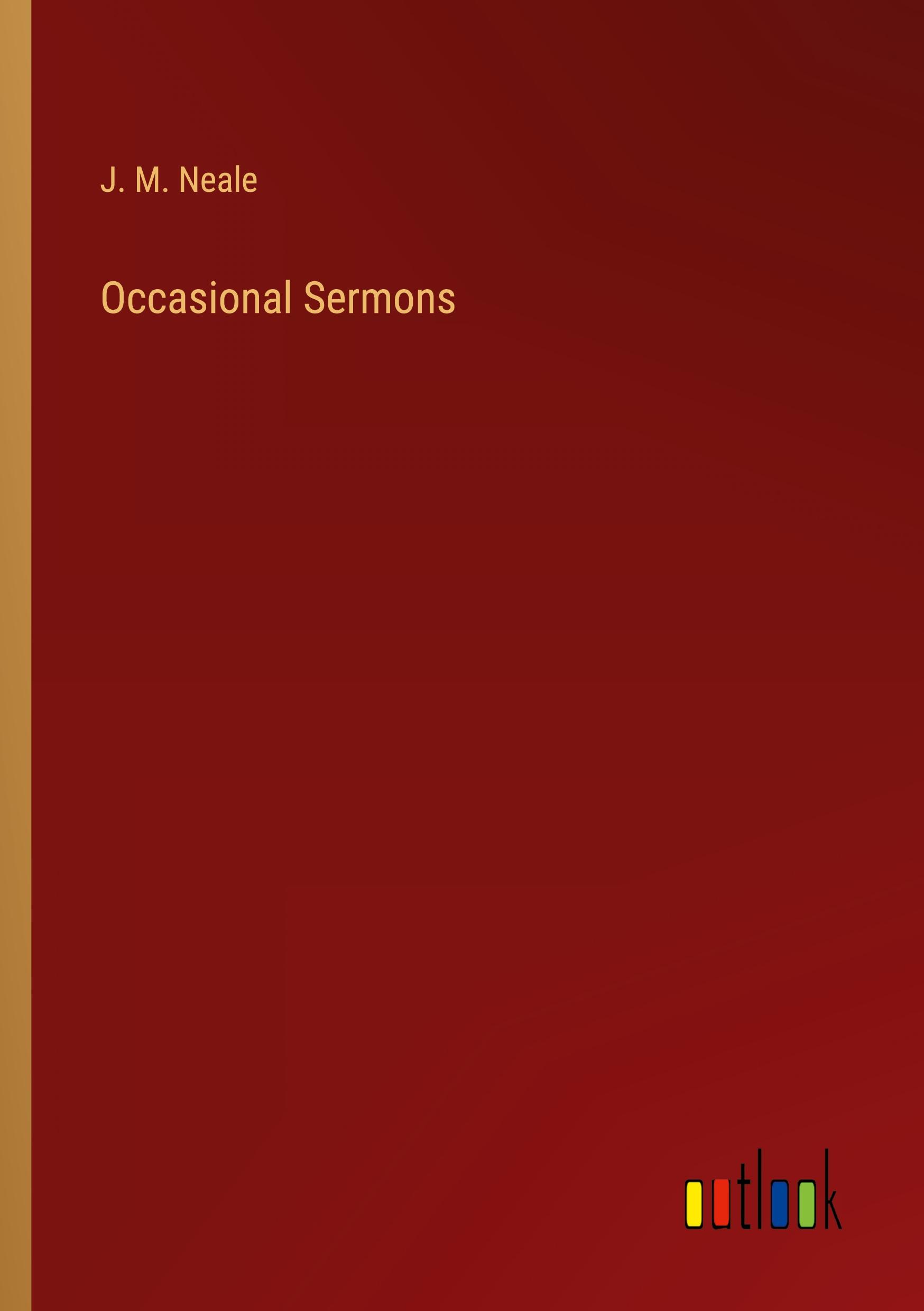 Vorderes Coverbild Occasional Sermons