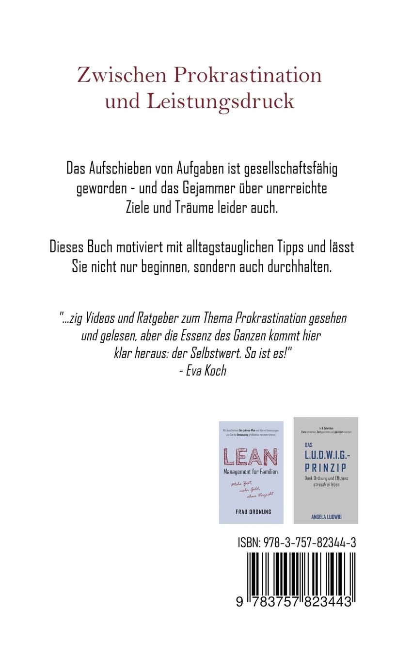 Rückseitencover Jetzt - es ist nie zu früh!