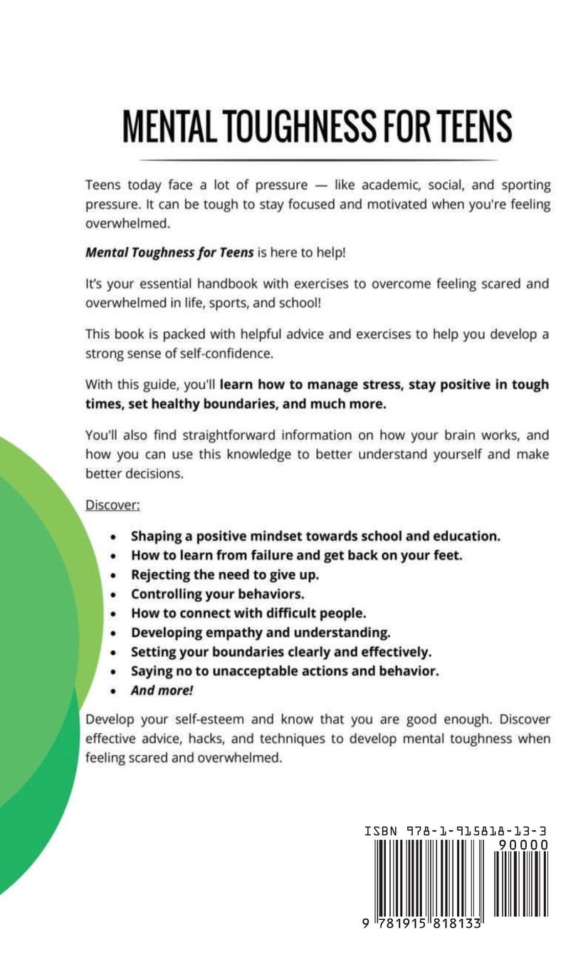 Rückseitencover Mental Toughness For Teens