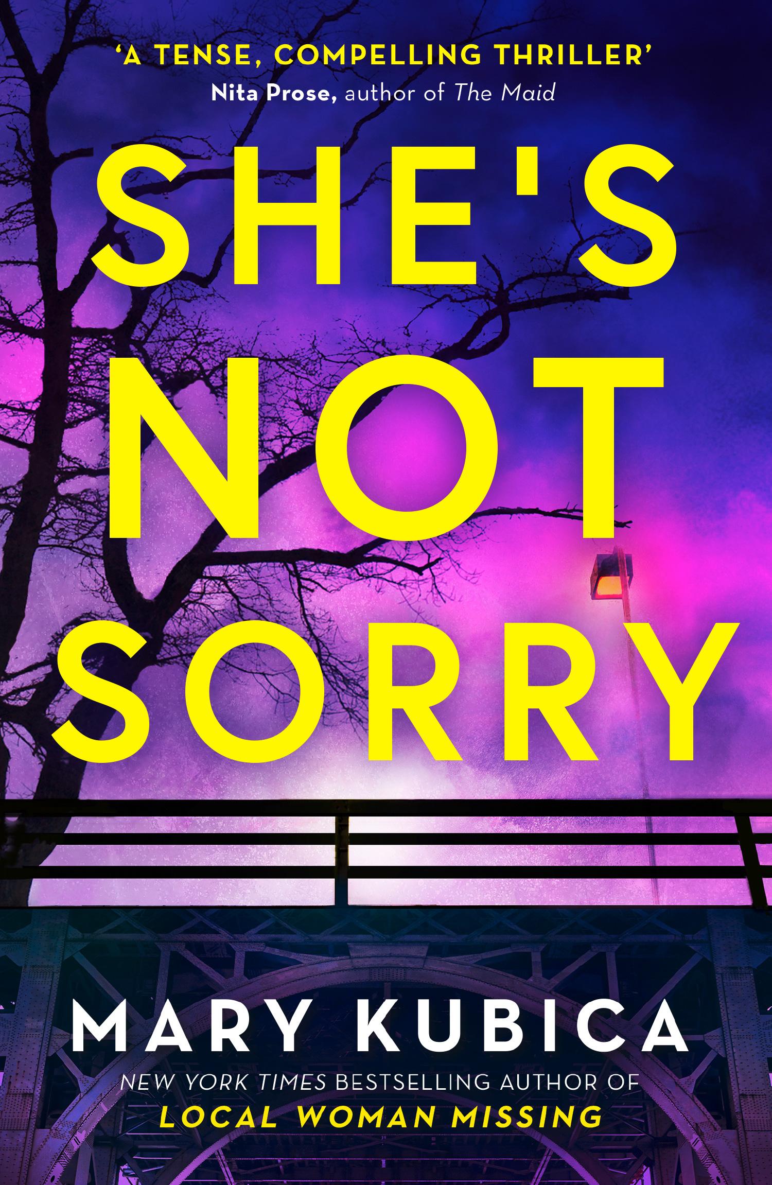 Vorderes Coverbild She's Not Sorry