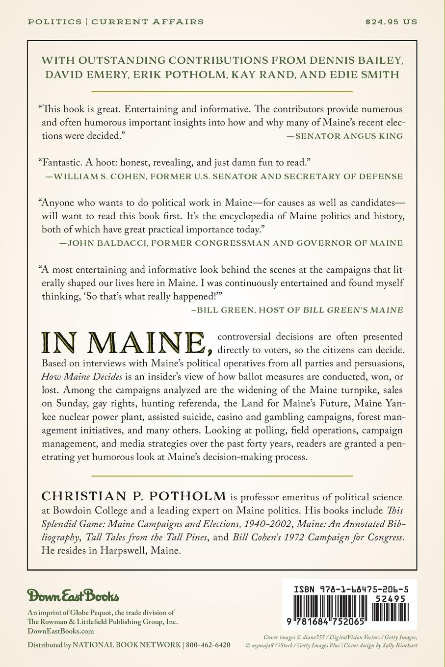 Rückseitencover How Maine Decides