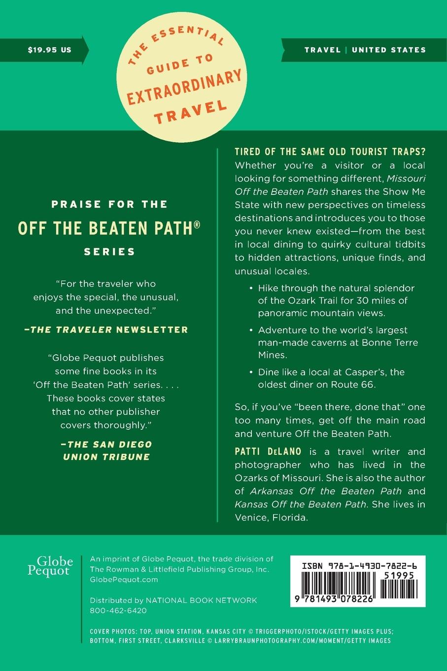 Rückseitencover Missouri Off the Beaten Path®
