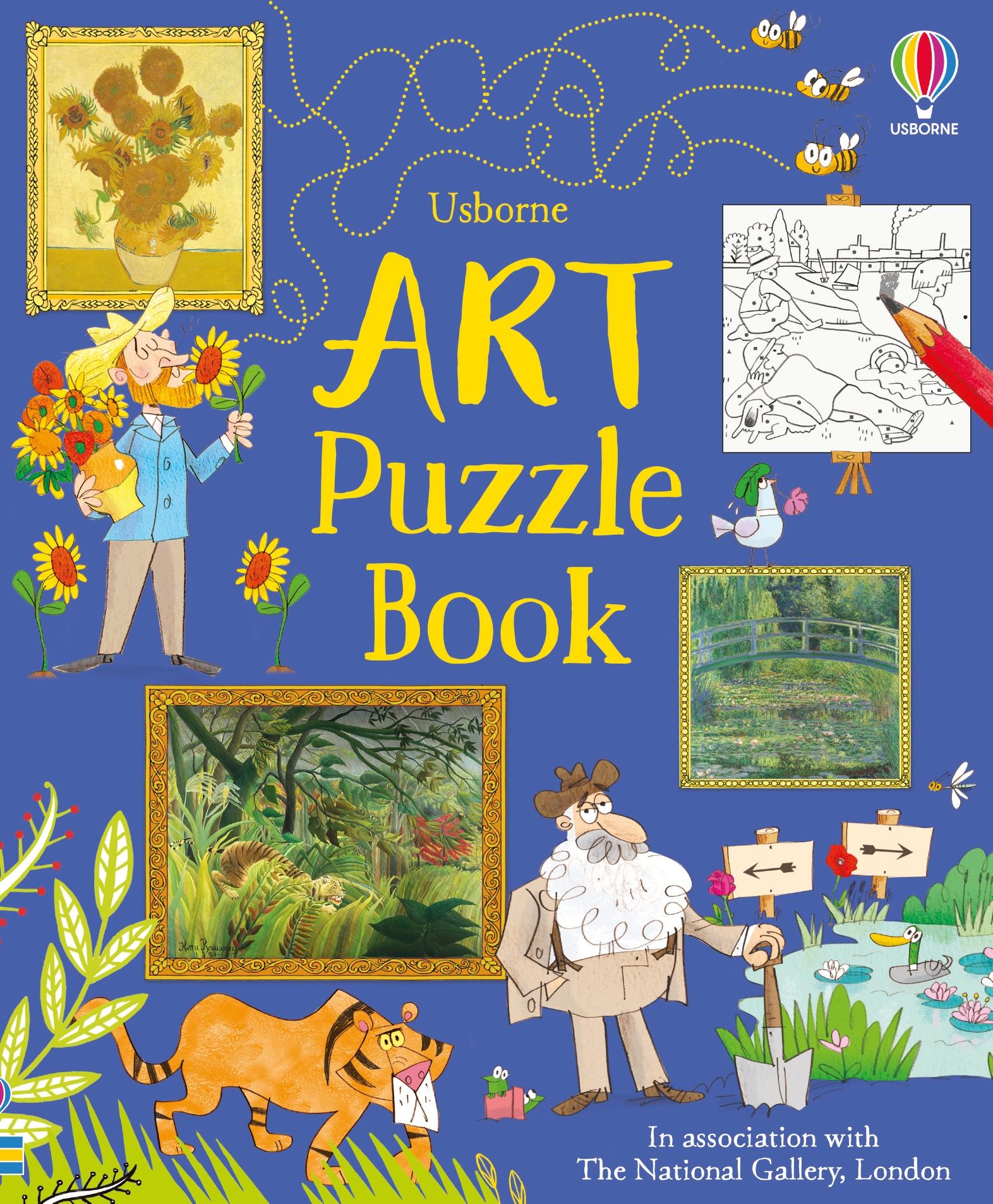 Vorderes Coverbild Art Puzzle Book