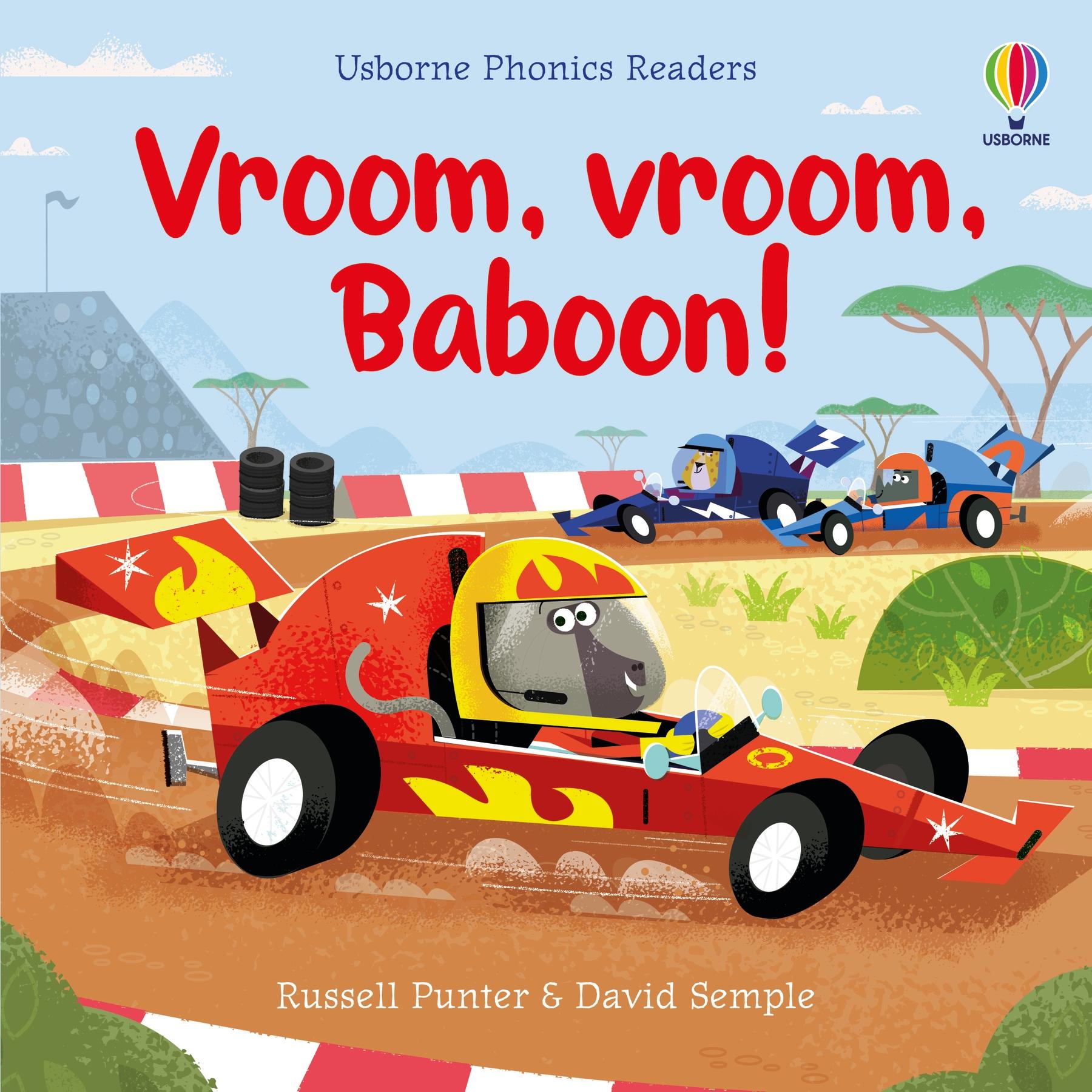 Vorderes Coverbild Vroom, vroom, Baboon!