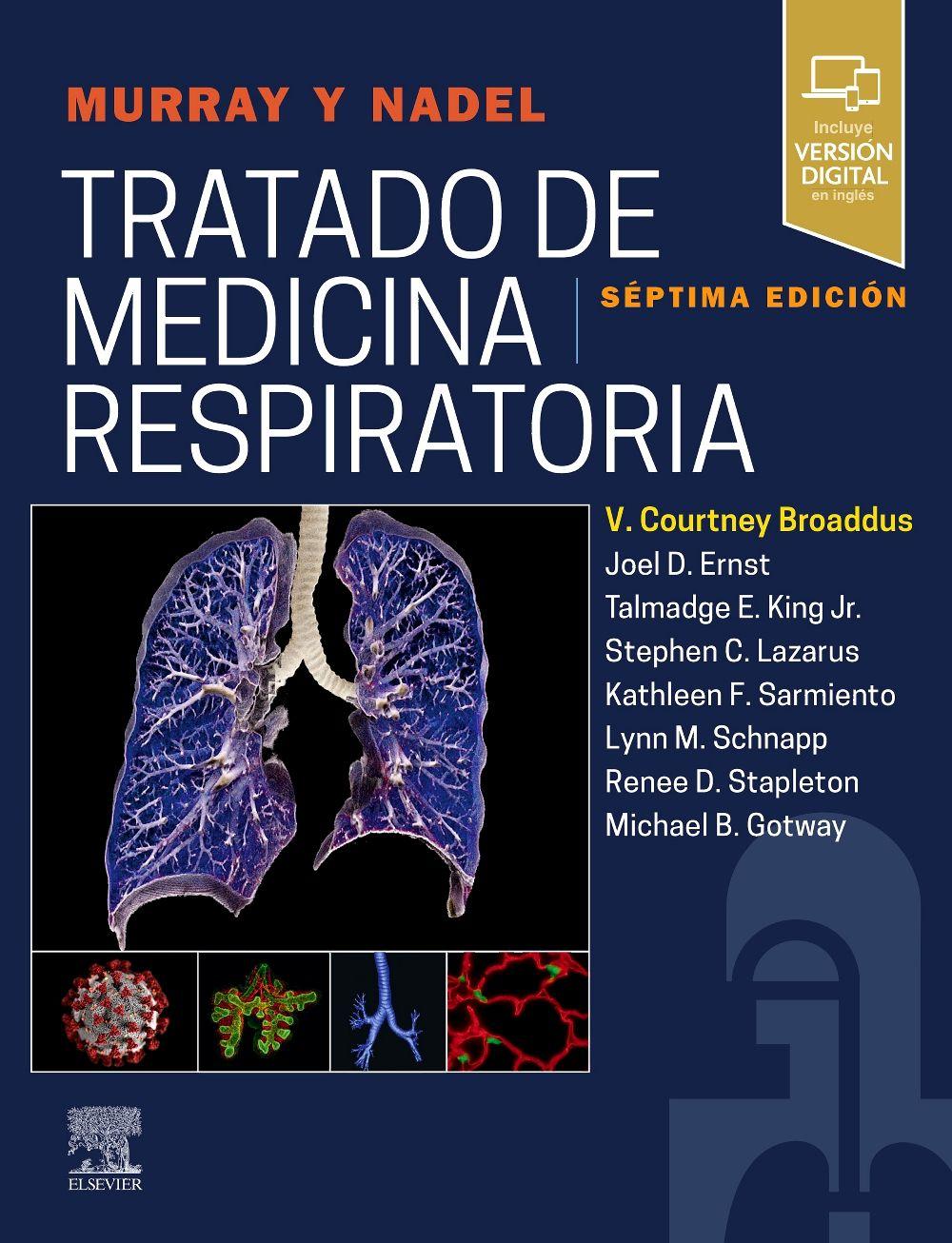 Vorderes Coverbild Murray Y Nadel. Tratado De Medicina Respiratoria, 2 Vols