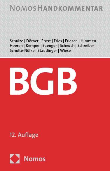 Vorderes Coverbild Bürgerliches Gesetzbuch