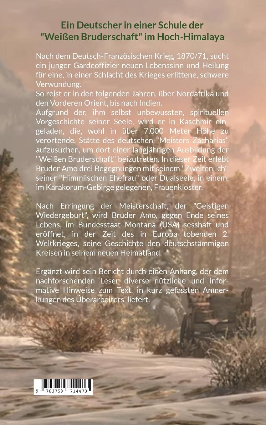 Rückseitencover Die Geschichte des Eremiten