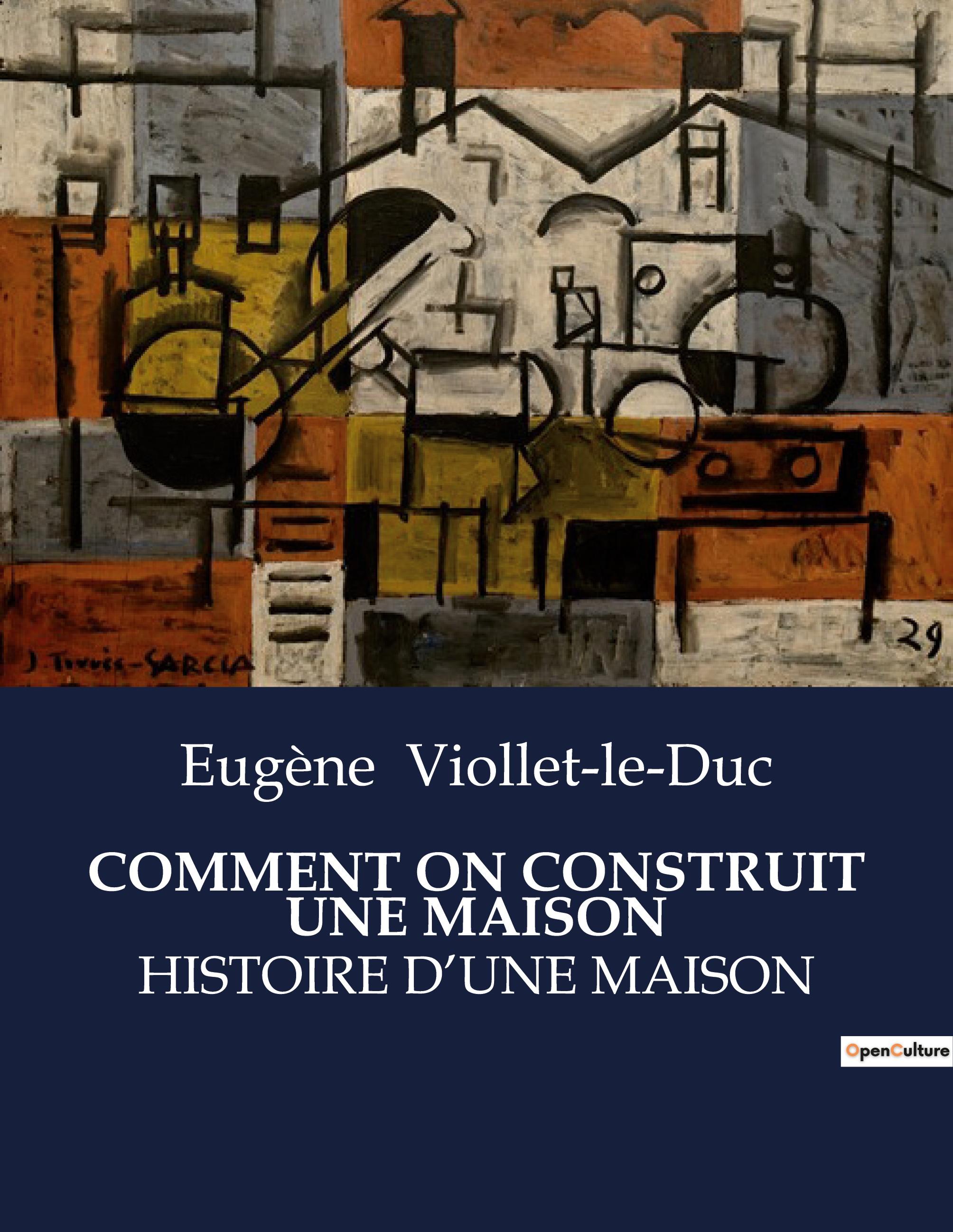 Vorderes Coverbild COMMENT ON CONSTRUIT UNE MAISON
