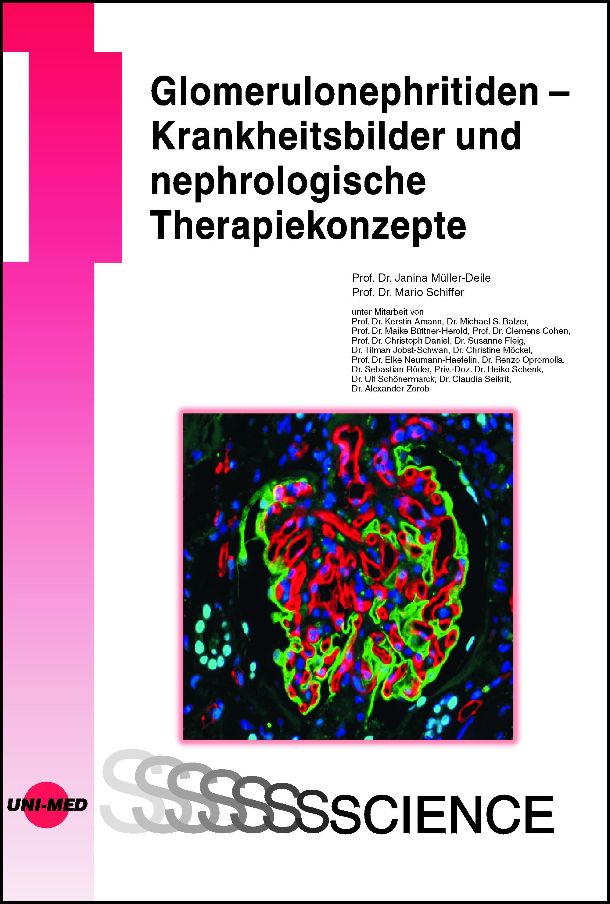 Vorderes Coverbild Glomerulonephritiden - Krankheitsbilder und nephrologische Therapiekonzepte