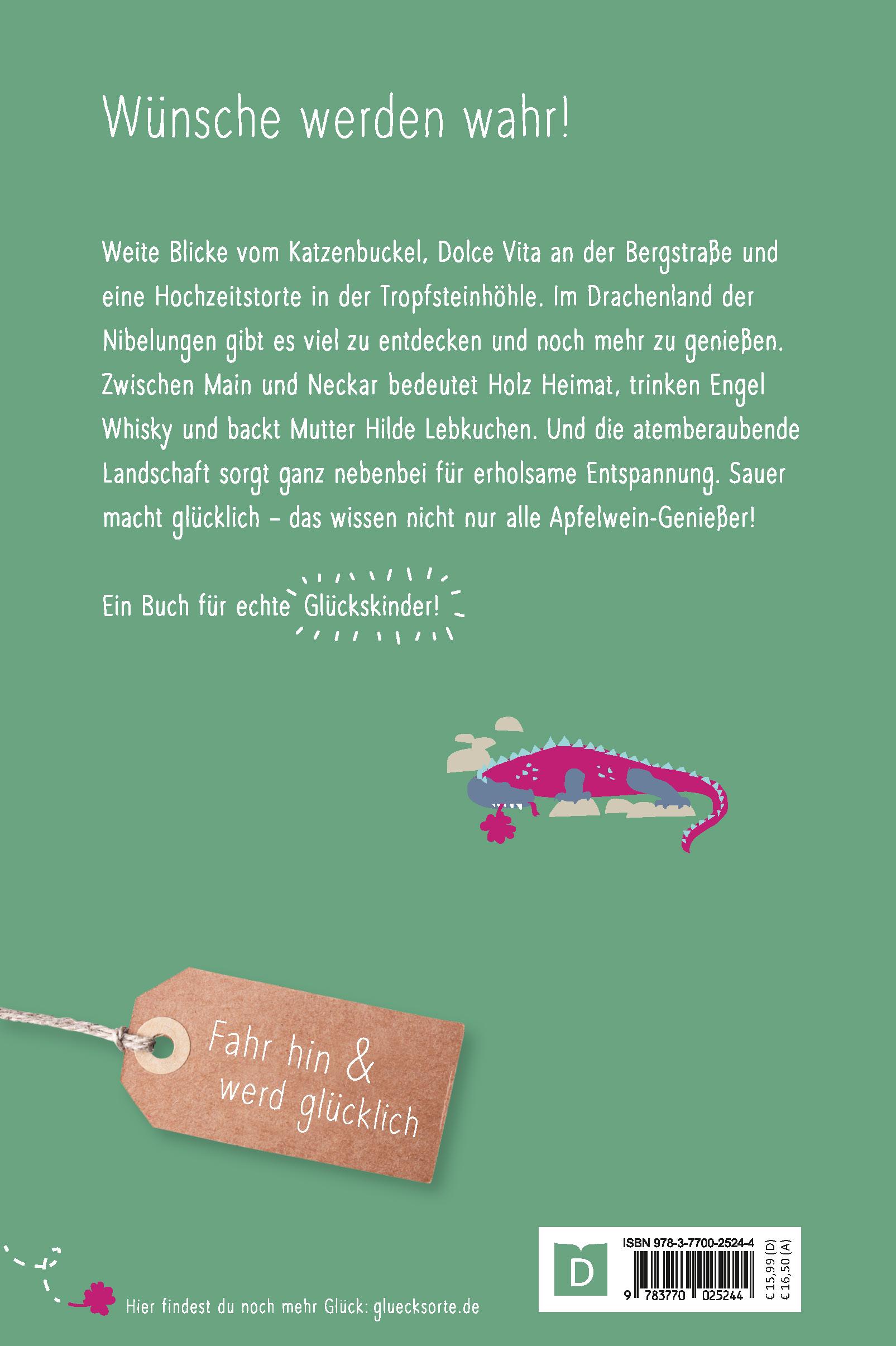 Rückseitencover Glücksorte im Odenwald