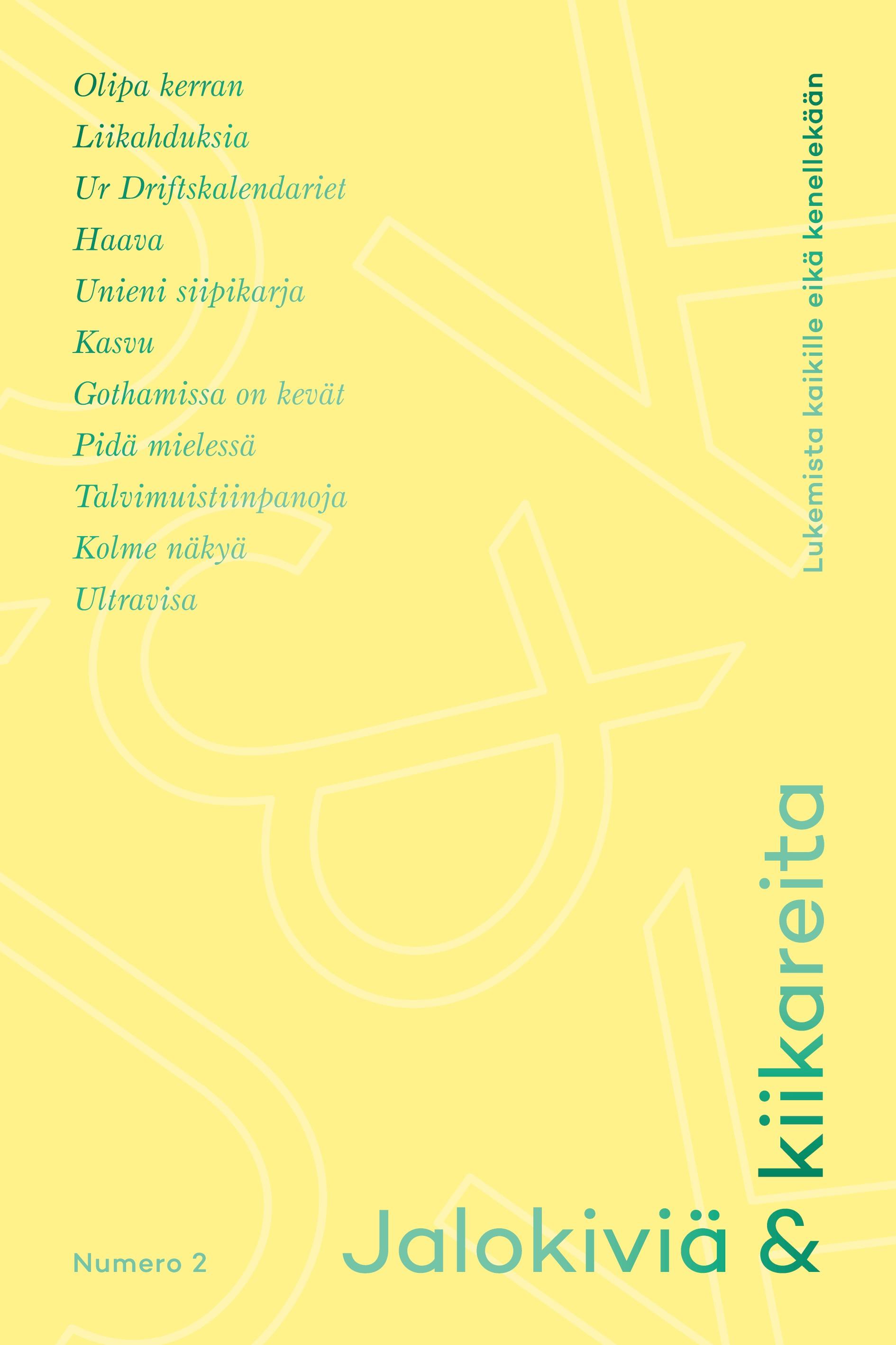 Vorderes Coverbild Jalokiviä ja kiikareita