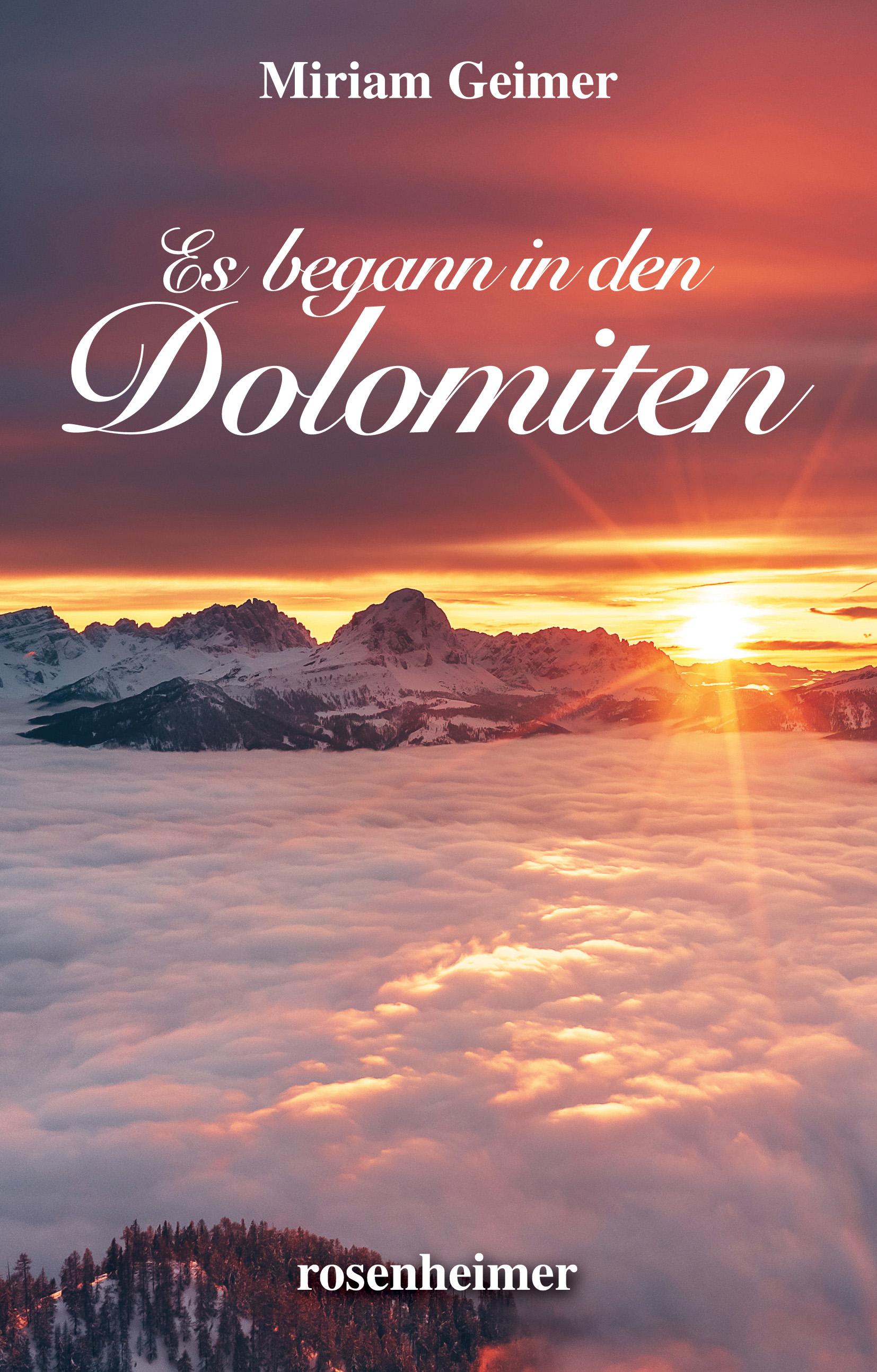 Vorderes Coverbild Es begann in den Dolomiten
