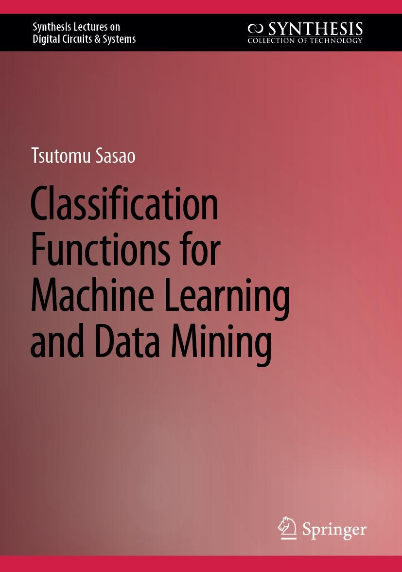 Vorderes Coverbild Classification Functions for Machine Learning and Data Mining