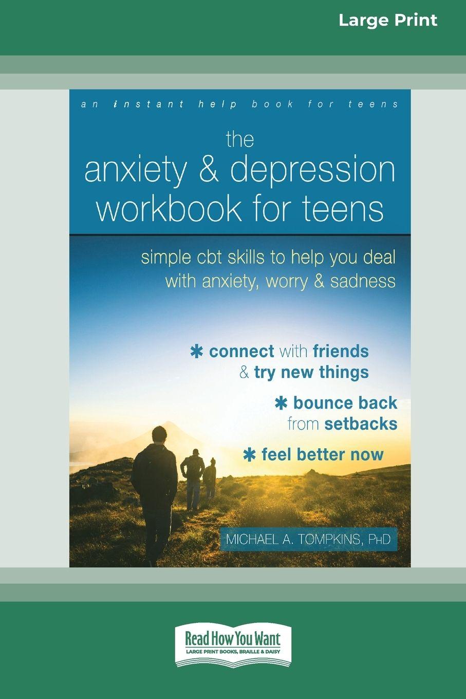 Vorderes Coverbild The Anxiety and Depression Workbook for Teens