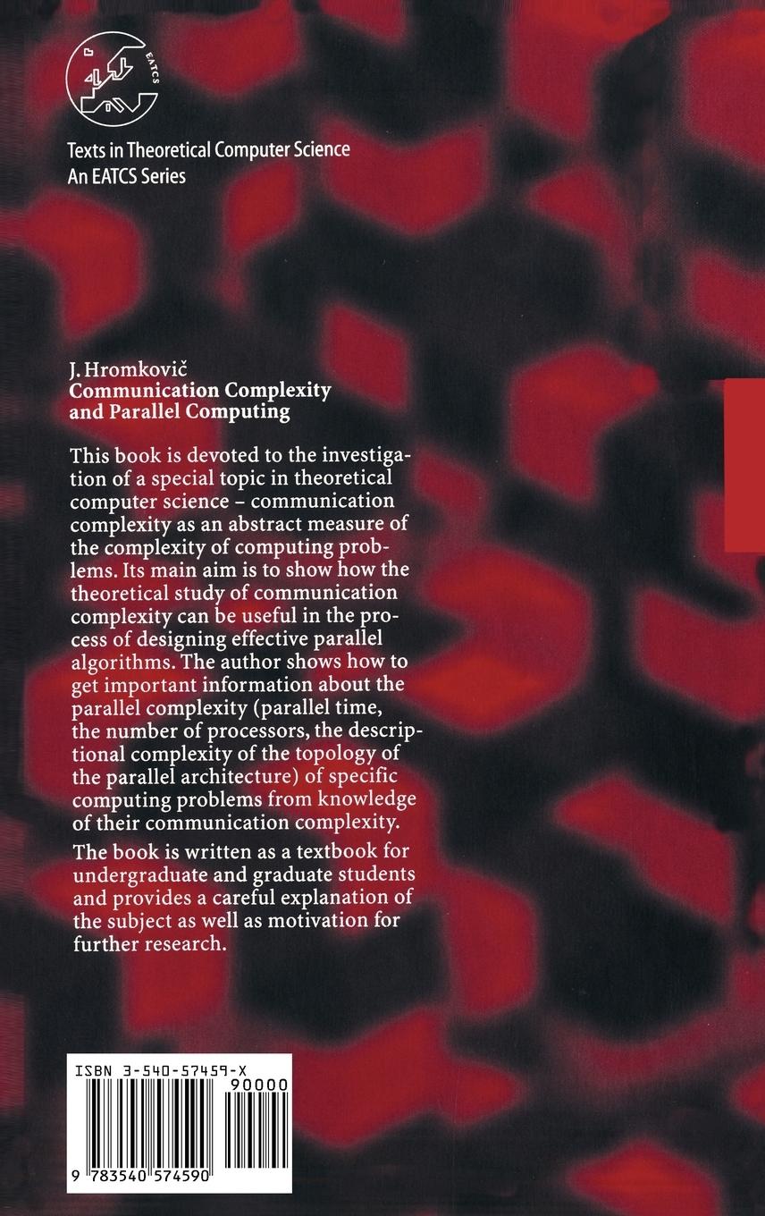 Rückseitencover Communication Complexity and Parallel Computing
