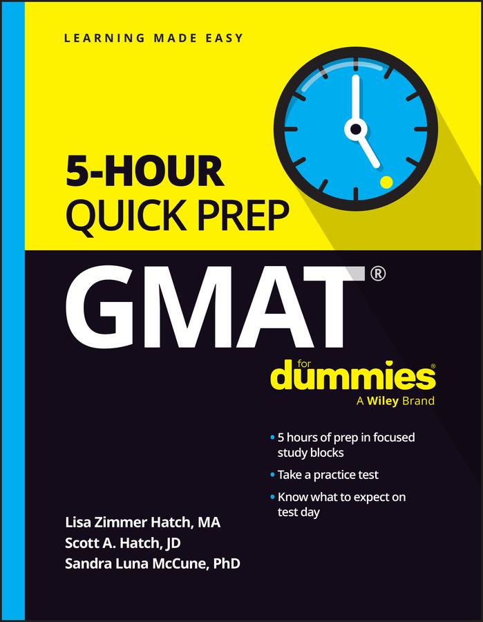 Vorderes Coverbild GMAT 5-Hour Quick Prep for Dummies