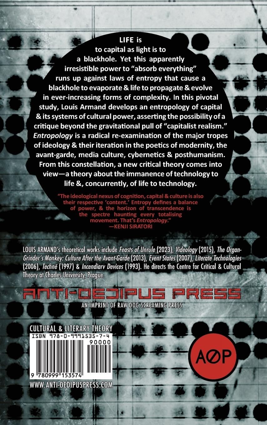 Rückseitencover Entropology