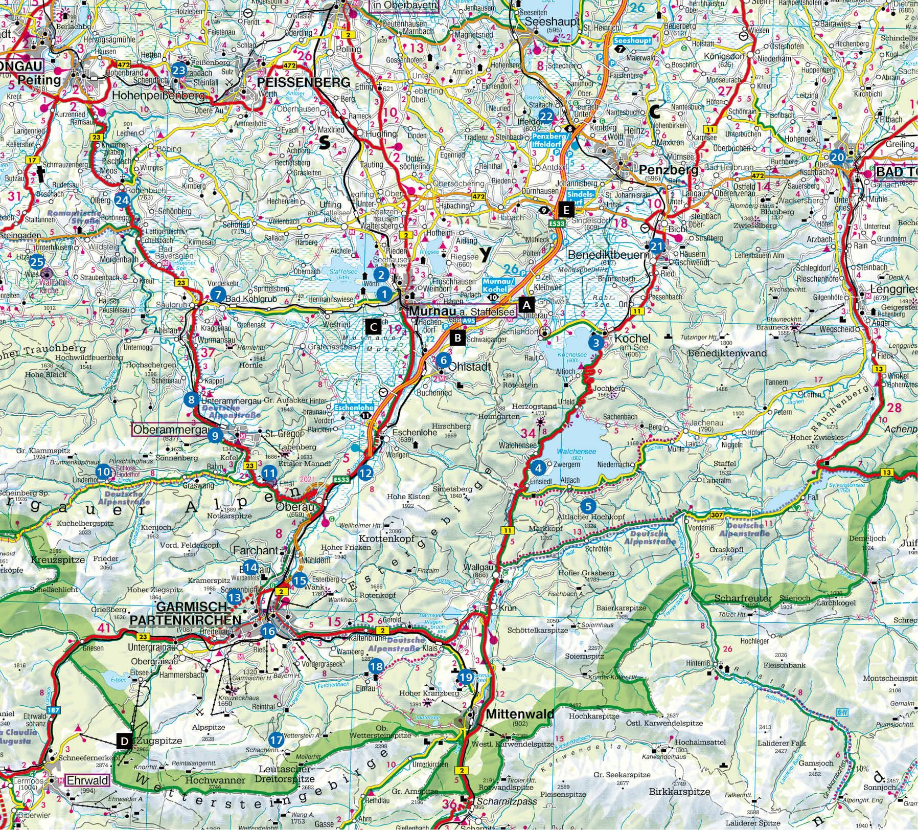 Beispielinhalt (Bild) Kulturwandern Blaues Land