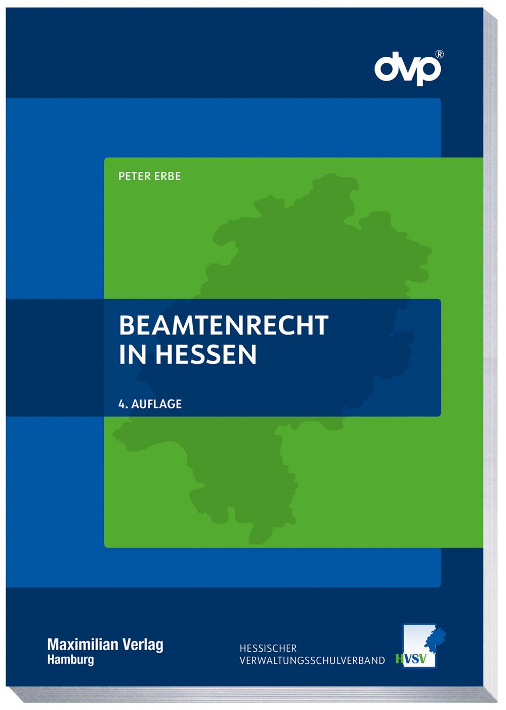 Vorderes Coverbild Beamtenrecht in Hessen