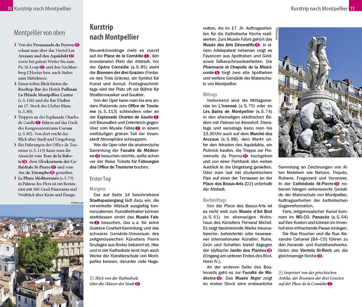 Beispielinhalt (Bild) Reise Know-How CityTrip Montpellier