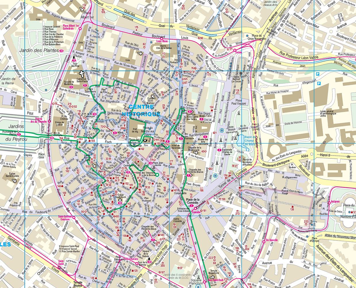 Beispielinhalt (Bild) Reise Know-How CityTrip Montpellier