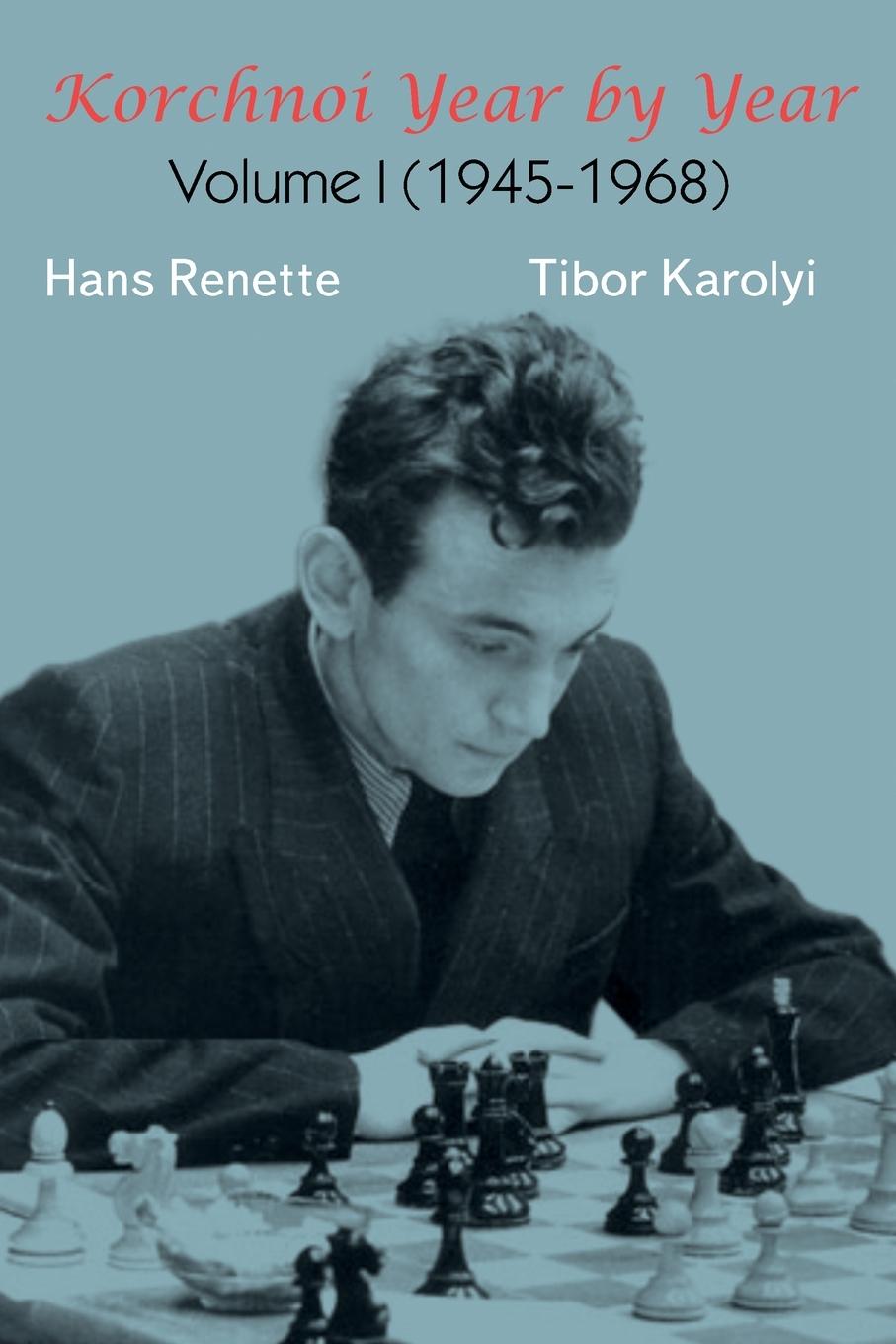 Vorderes Coverbild Korchnoi Year by Year