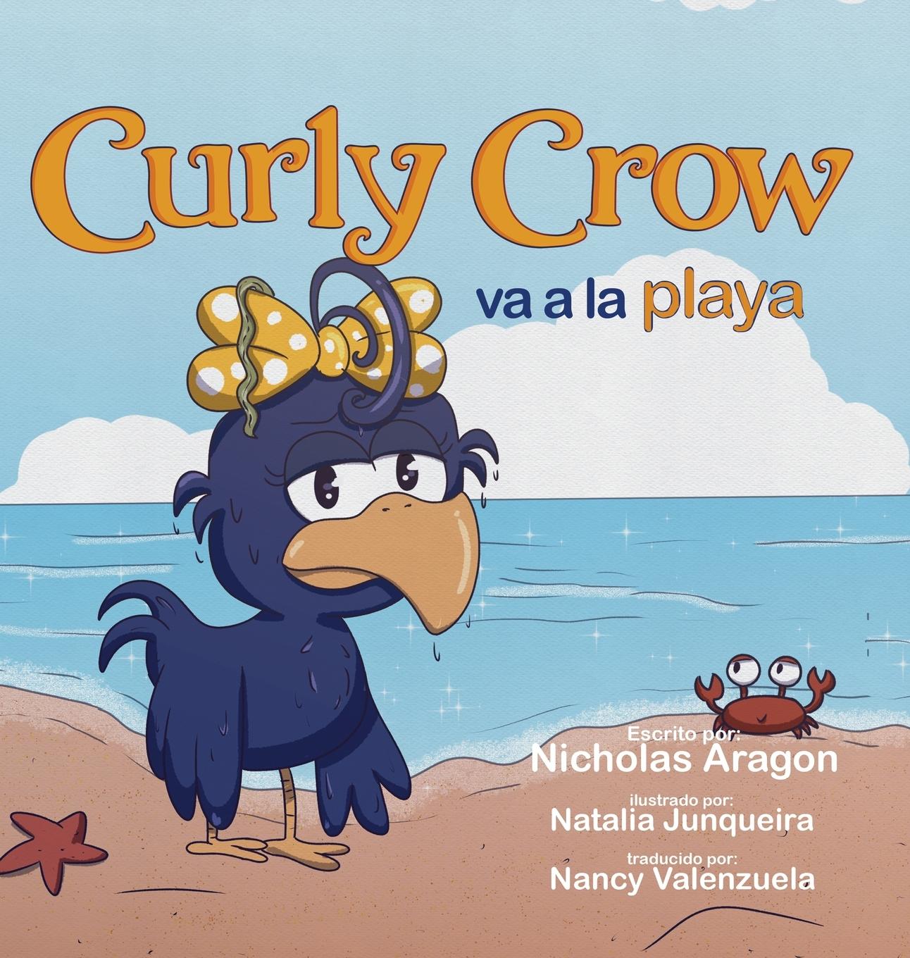 Vorderes Coverbild Curly Crow va a la playa