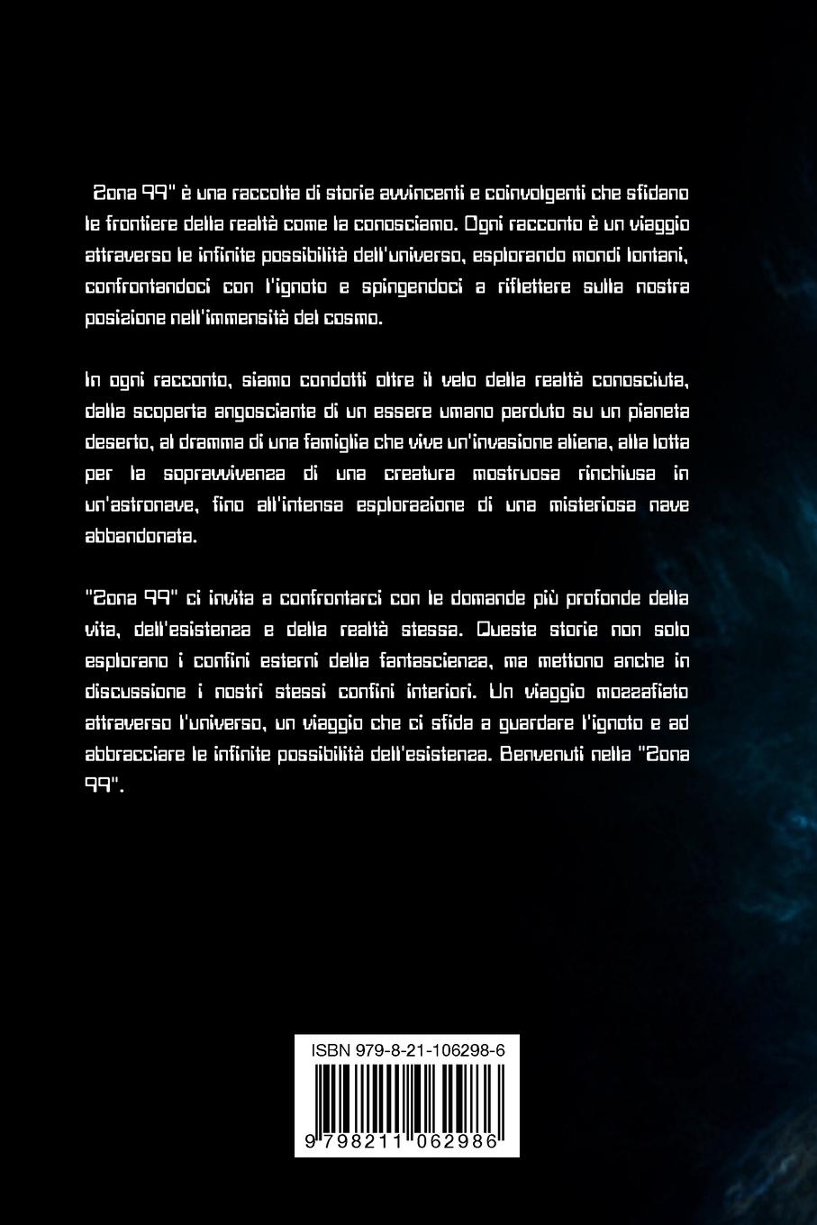 Rückseitencover Zona 99 Volume 1