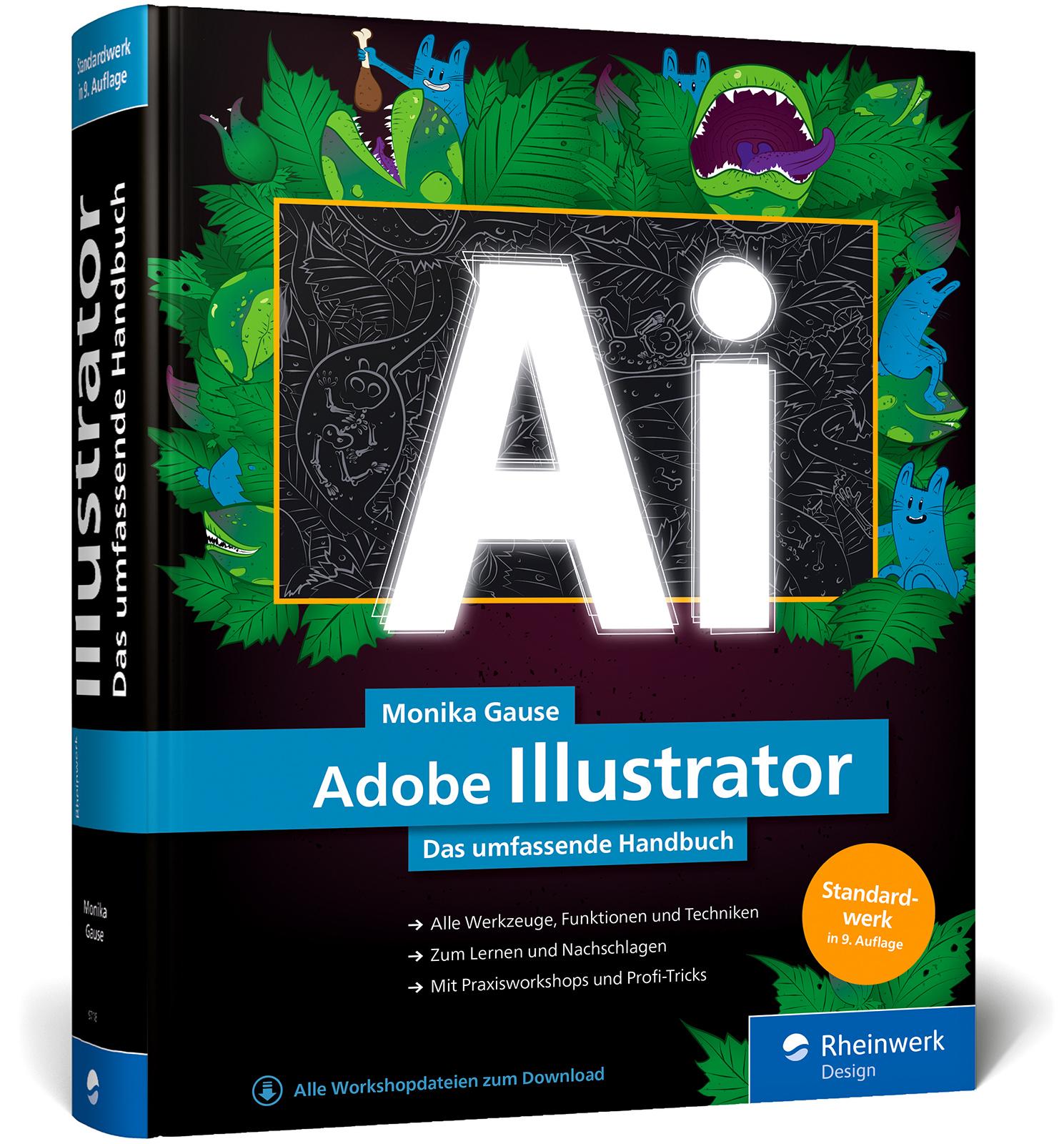 Vorderes Coverbild Adobe Illustrator