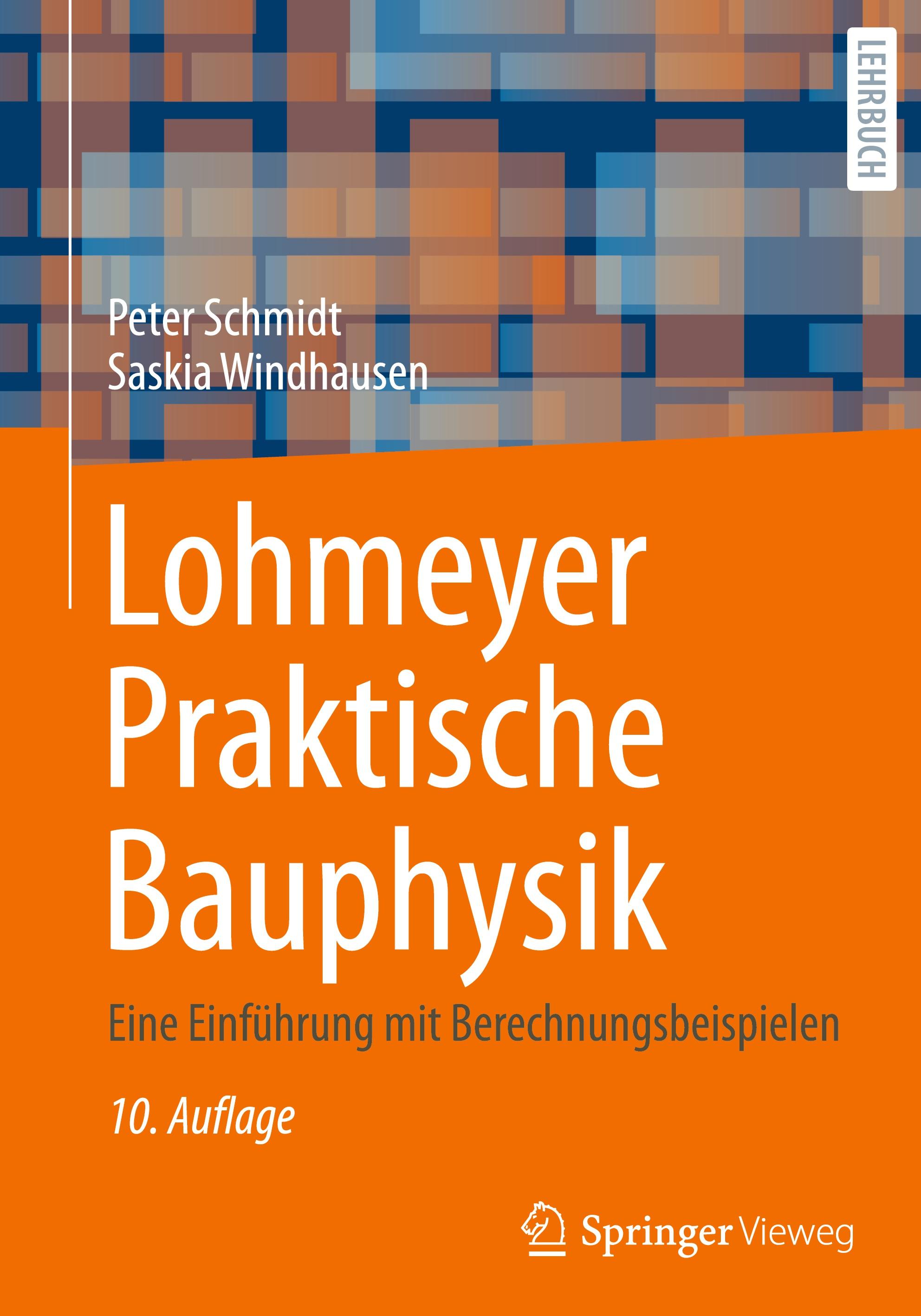 Vorderes Coverbild Lohmeyer Praktische Bauphysik