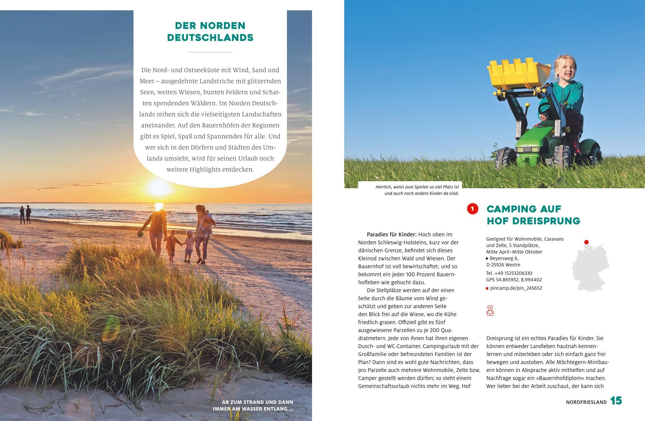 Beispielinhalt (Bild) Yes we camp! Familien-Camping auf dem Land