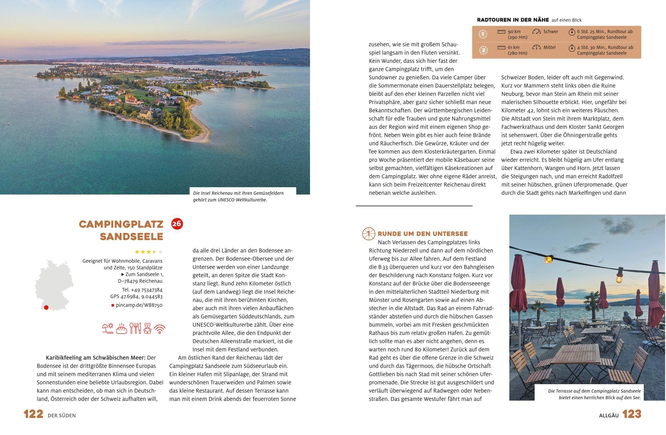 Beispielinhalt (Bild) Yes we camp! Camping mit Rad und E-Bike