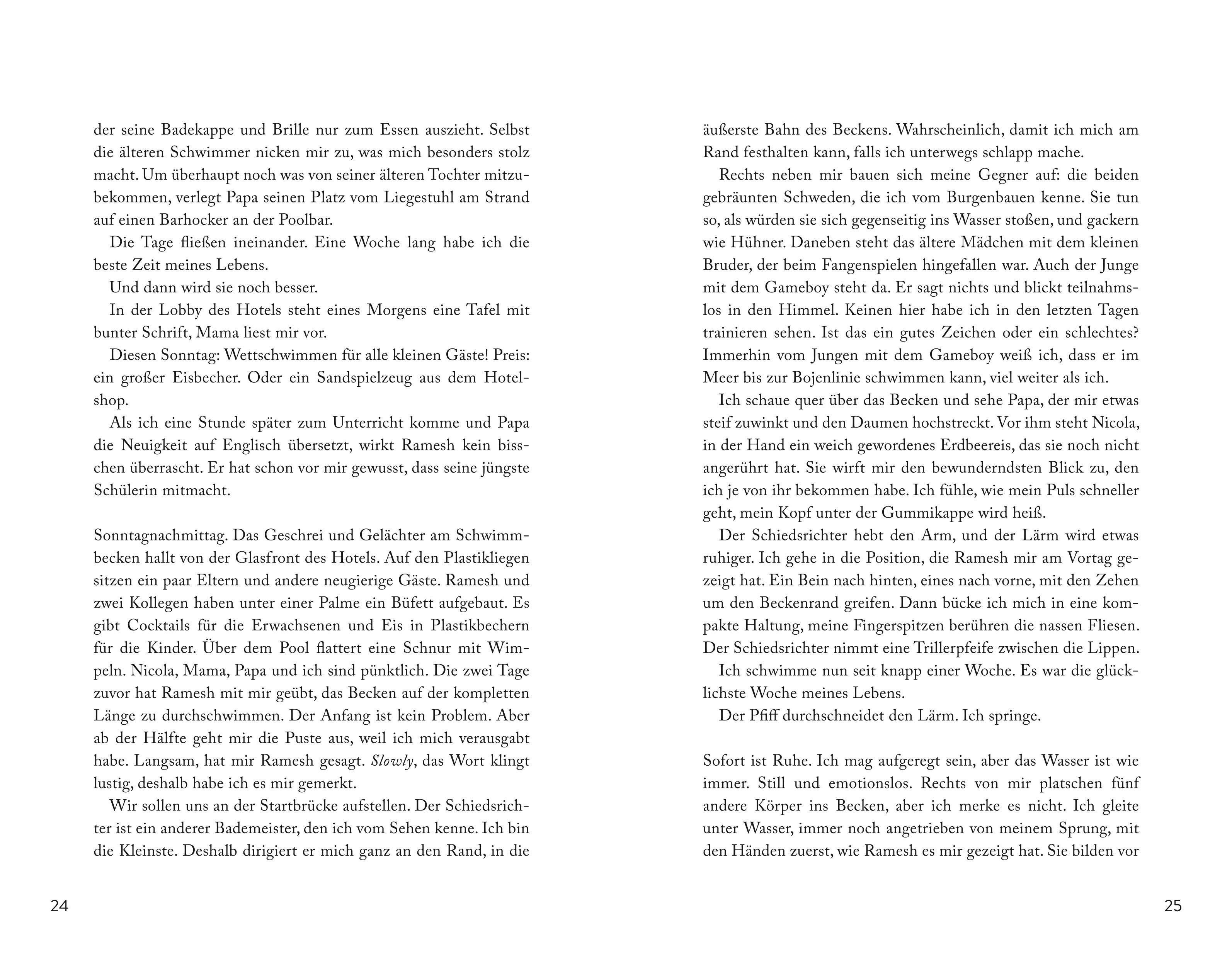 Beispielinhalt (Bild) Im Meer bin ich zu Hause