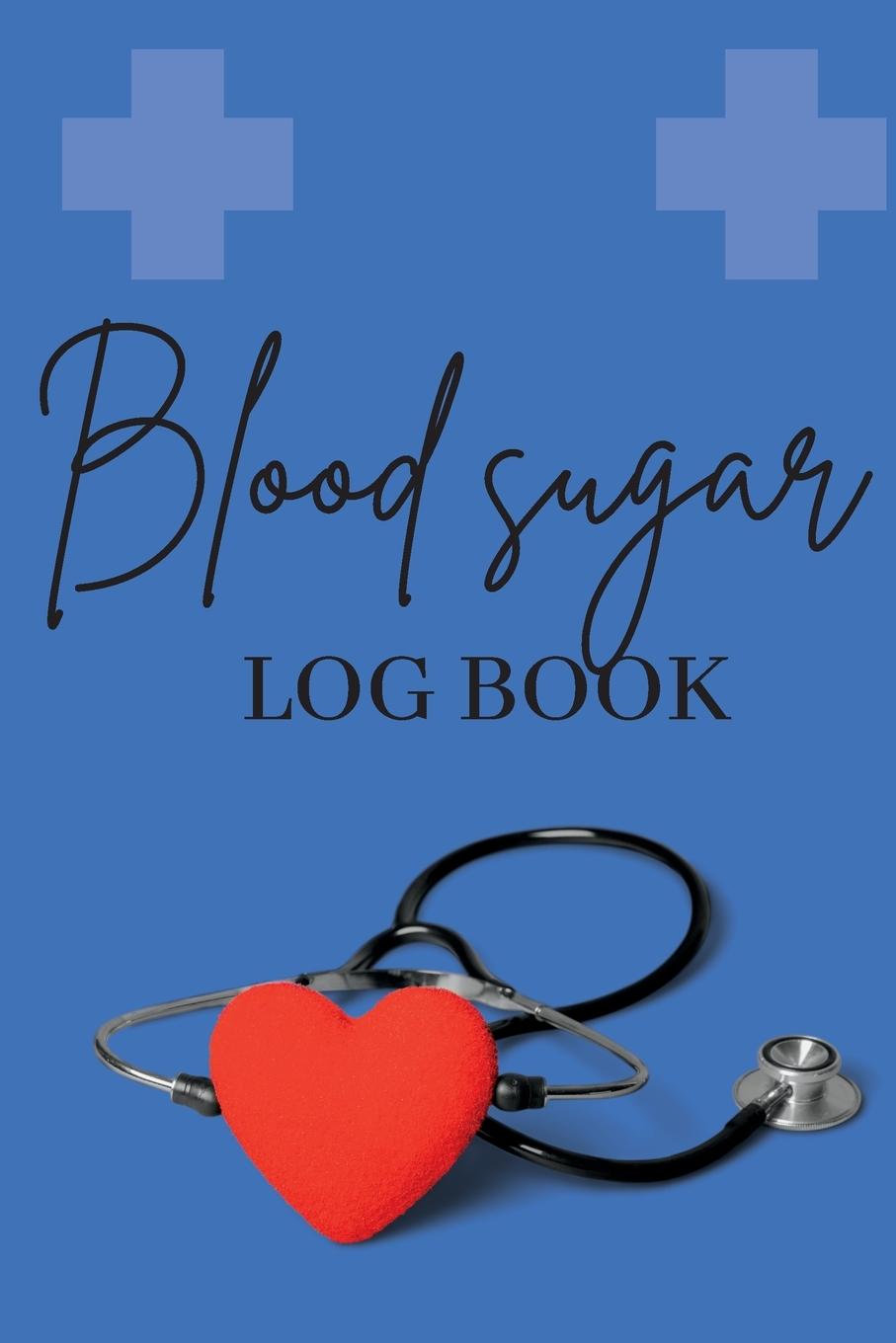 Vorderes Coverbild Blood Sugar Log Book
