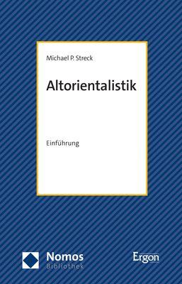 Vorderes Coverbild Altorientalistik
