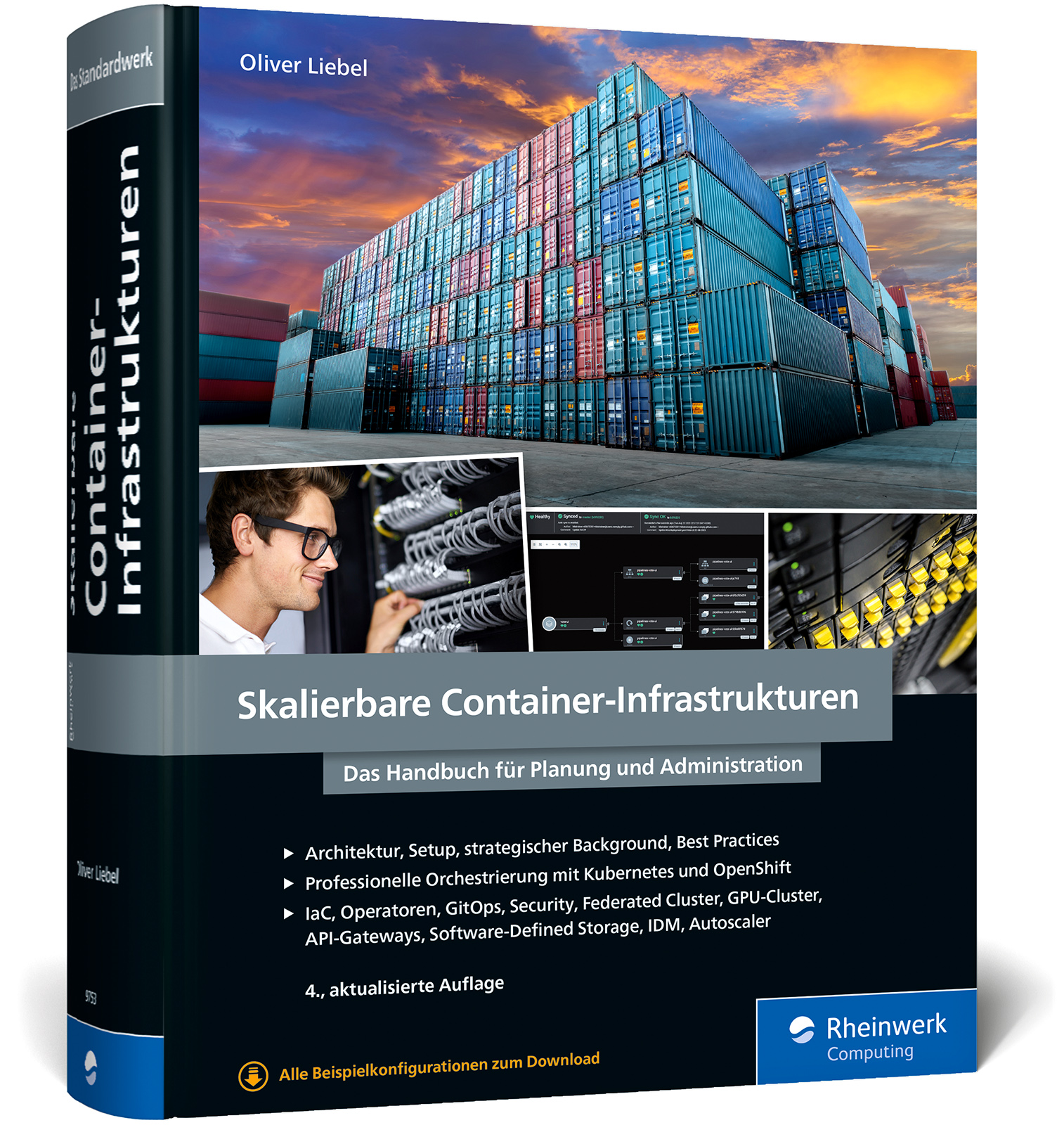 Vorderes Coverbild Skalierbare Container-Infrastrukturen