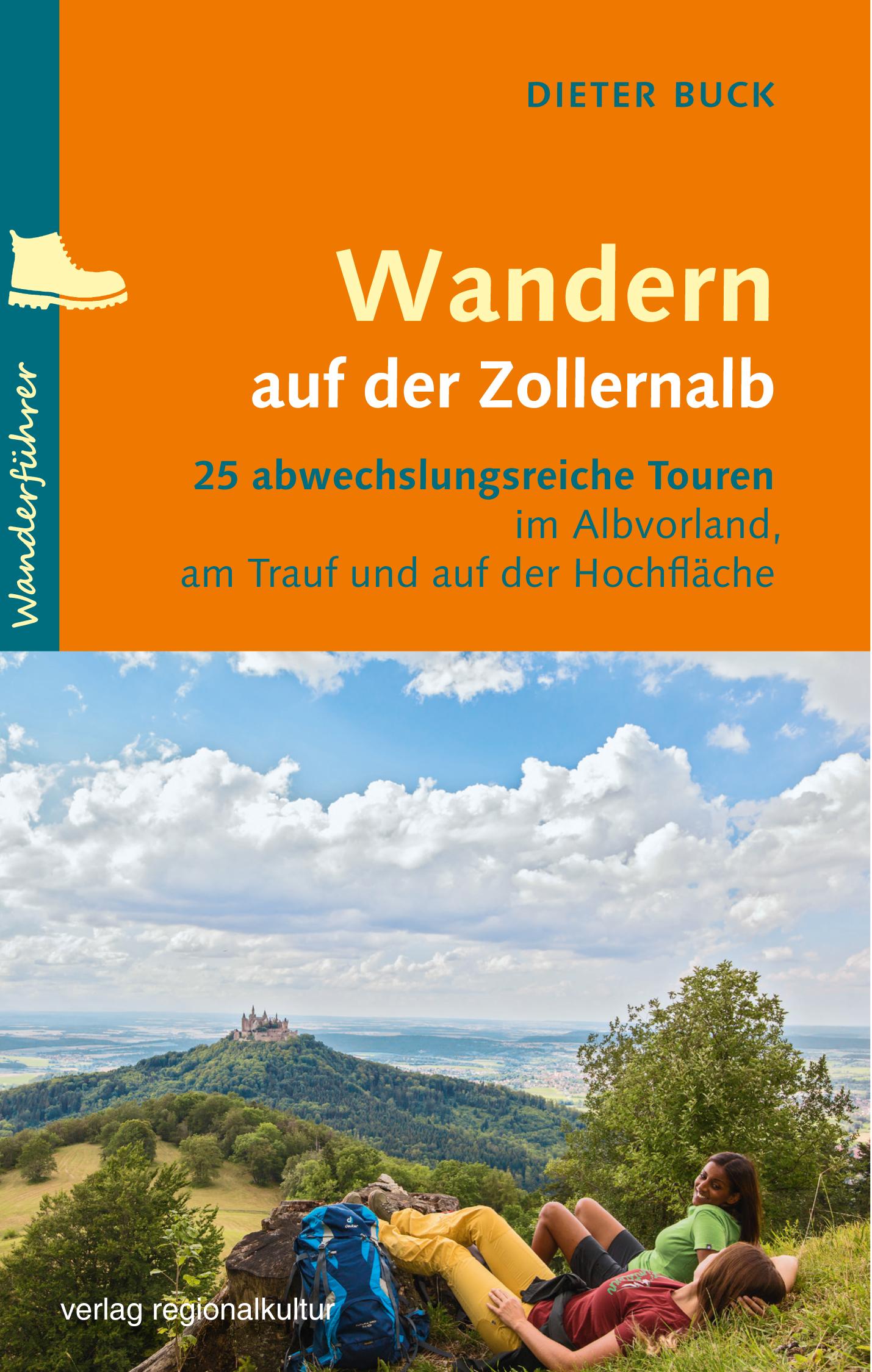 Vorderes Coverbild Wandern auf der Zollernalb